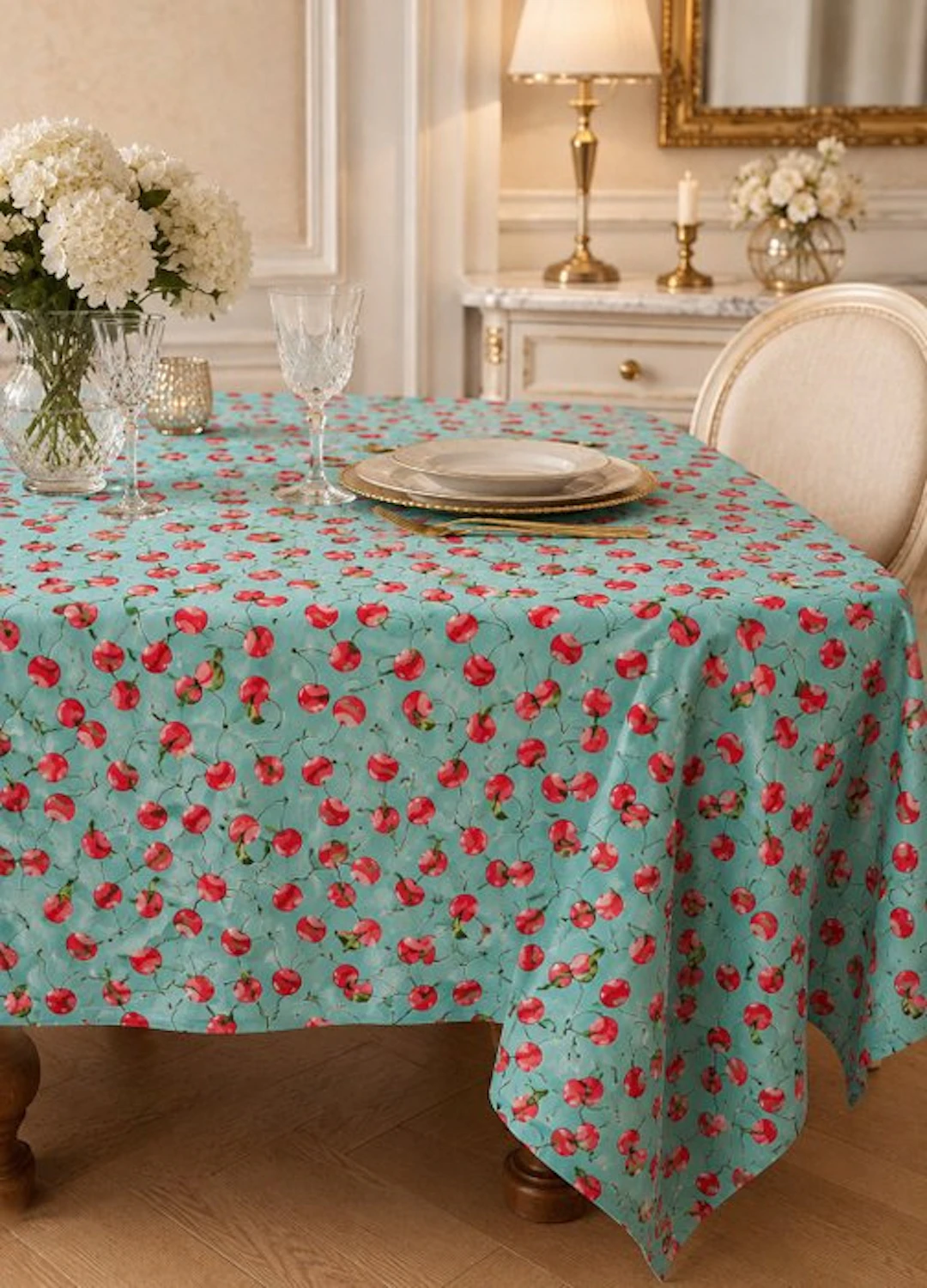Pop Art tablecloth for large banquets