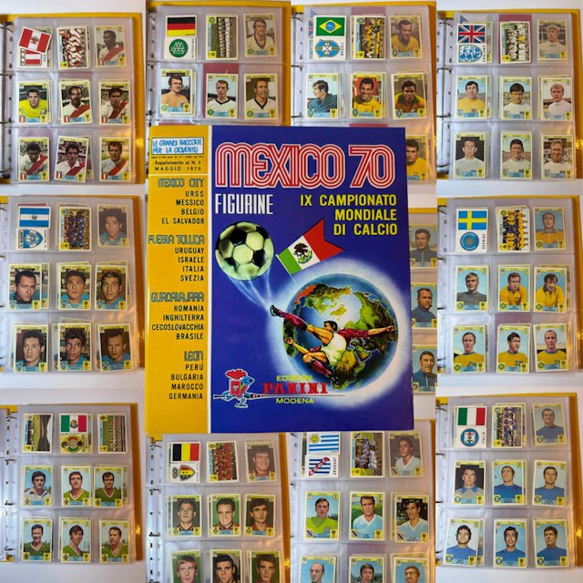 1970 Panini Mexico 70 World Cup Pelé First edition