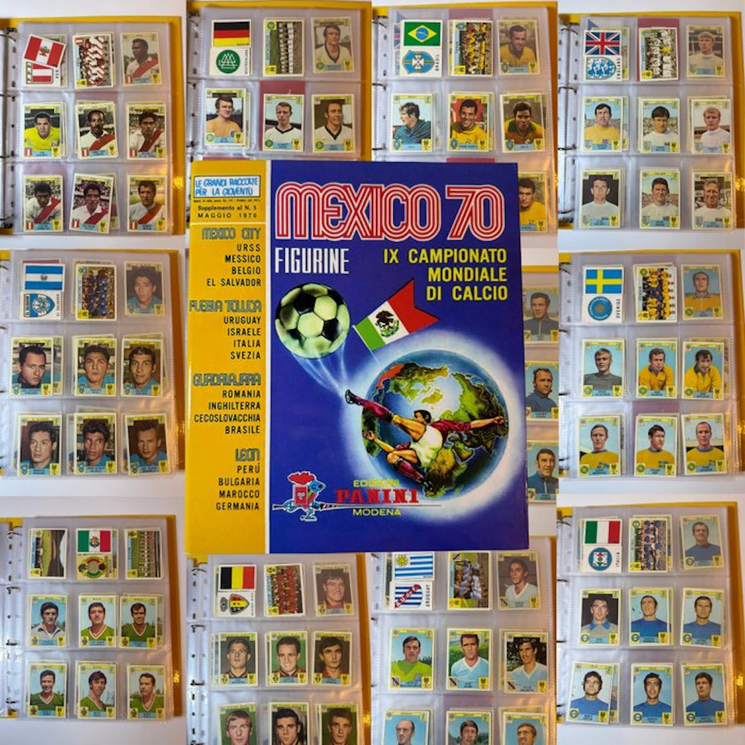 1970 Panini Mexico 70 World Cup Pelé First edition