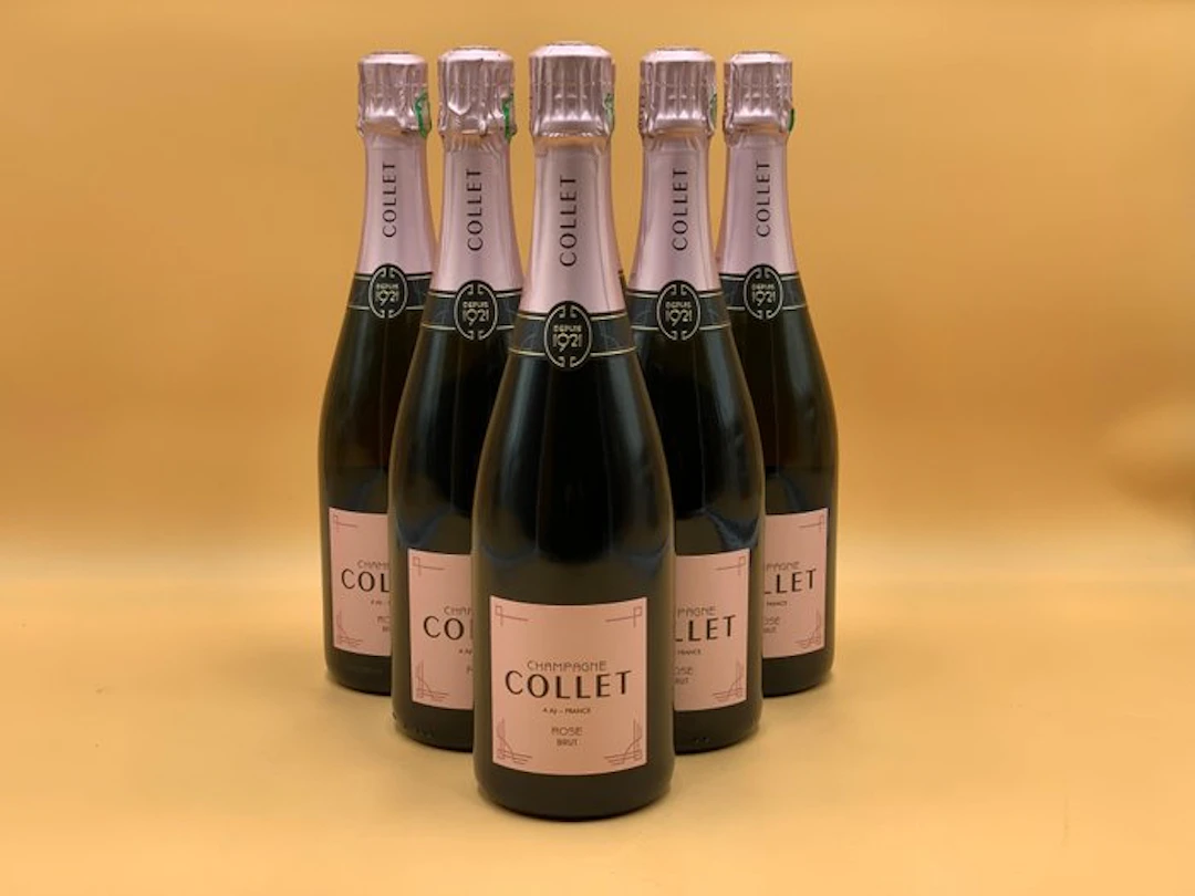 Collet - Champagne Rosé, Brut - 6 Bottles (0.75L)