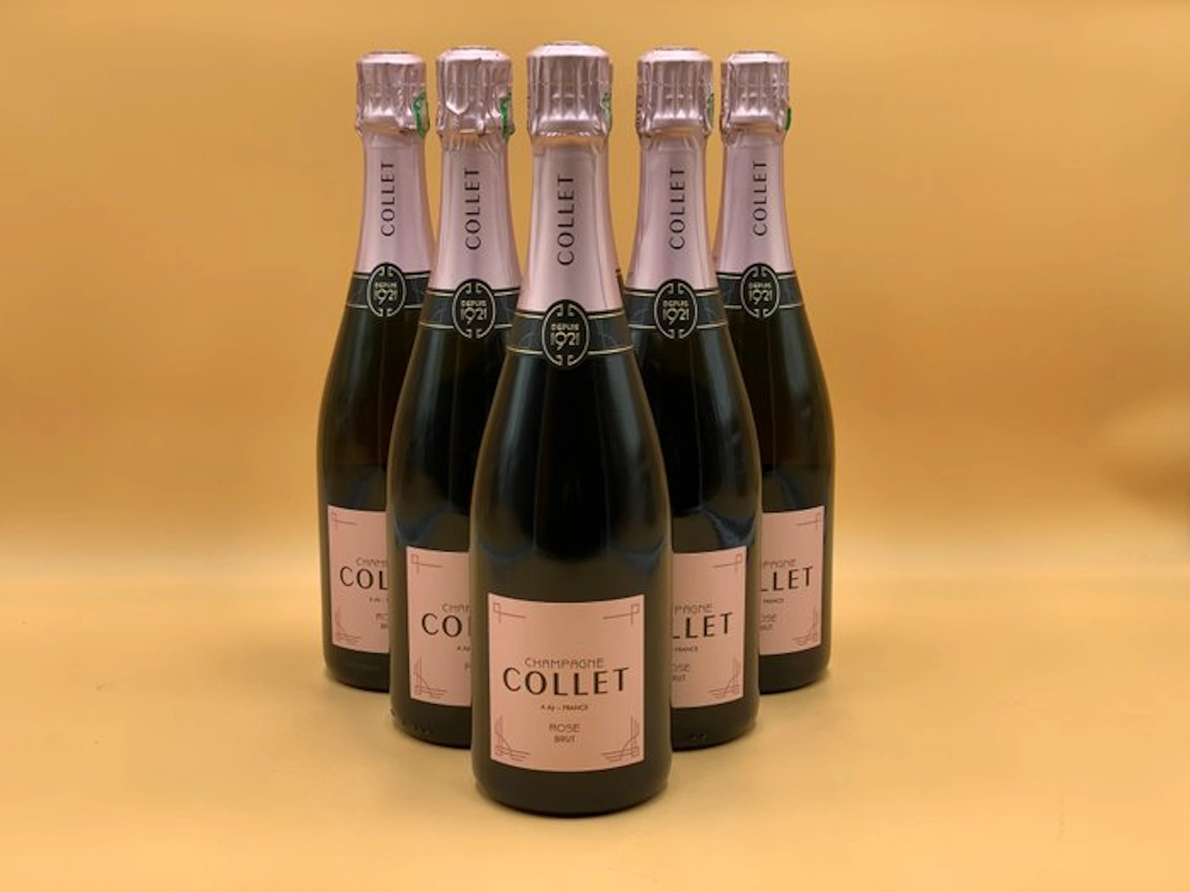 Collet - Champagne Rosé, Brut - 6 Bottles (0.75L)