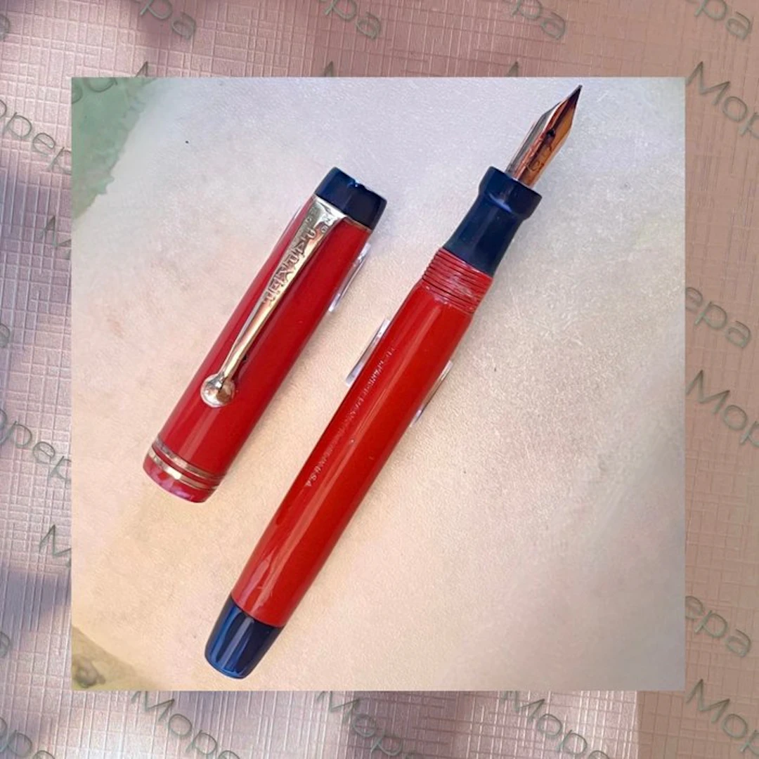 Parker - Parker Duofold Lady coral red vintage 1930-33 - Pen