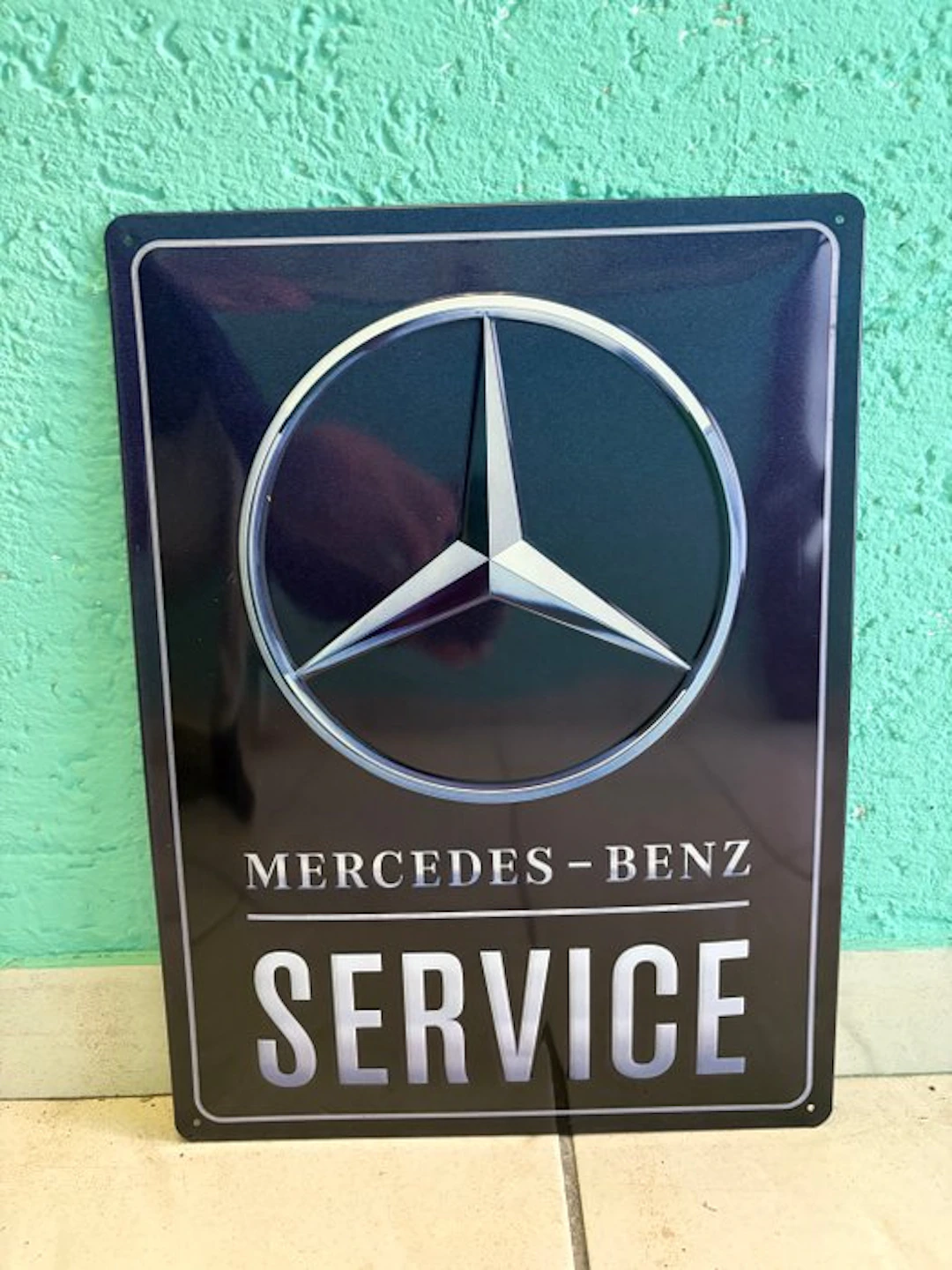 Mercedes-Benz - Mercedes-Benz Service - Sign - Metal