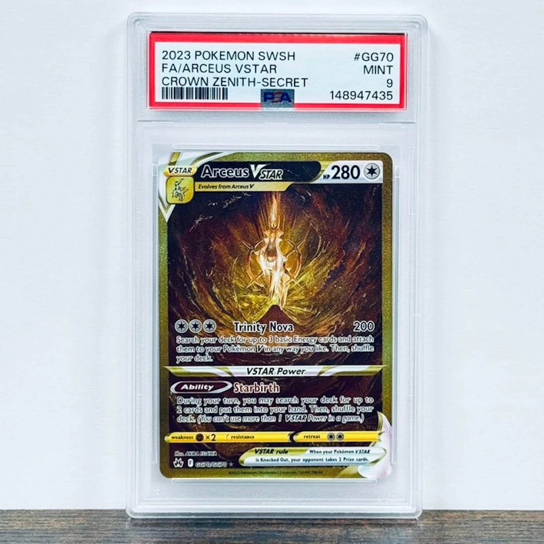 Pokémon Graded card - Arceus VSTAR GG70 – Pokémon - PSA 9