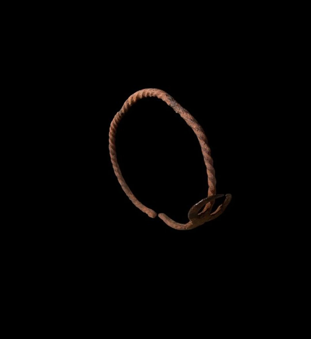 Magnificent bracelet Dogon - anklet or iron bracelet...