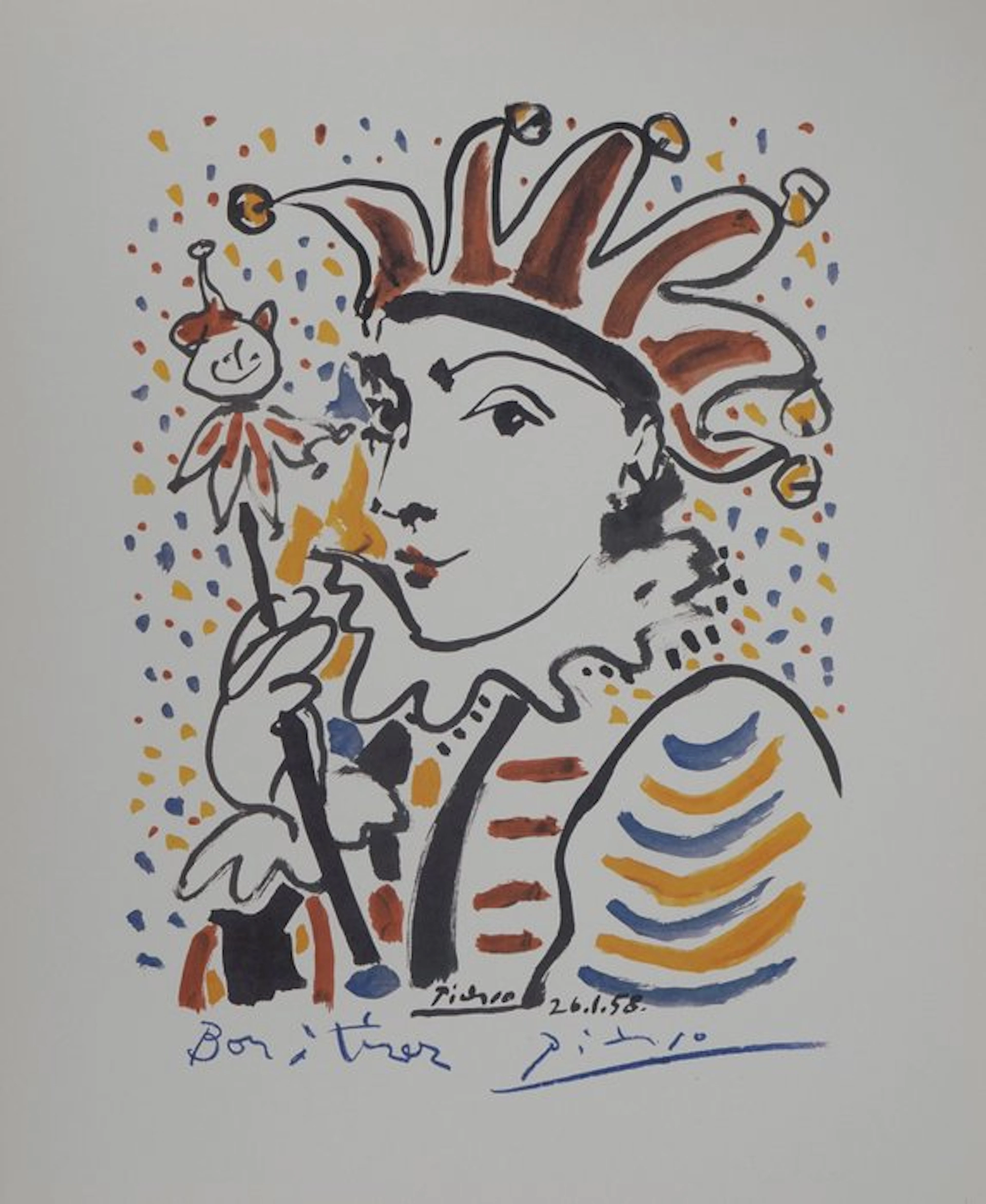 Pablo Picasso (1881-1973) - Carnaval 1958