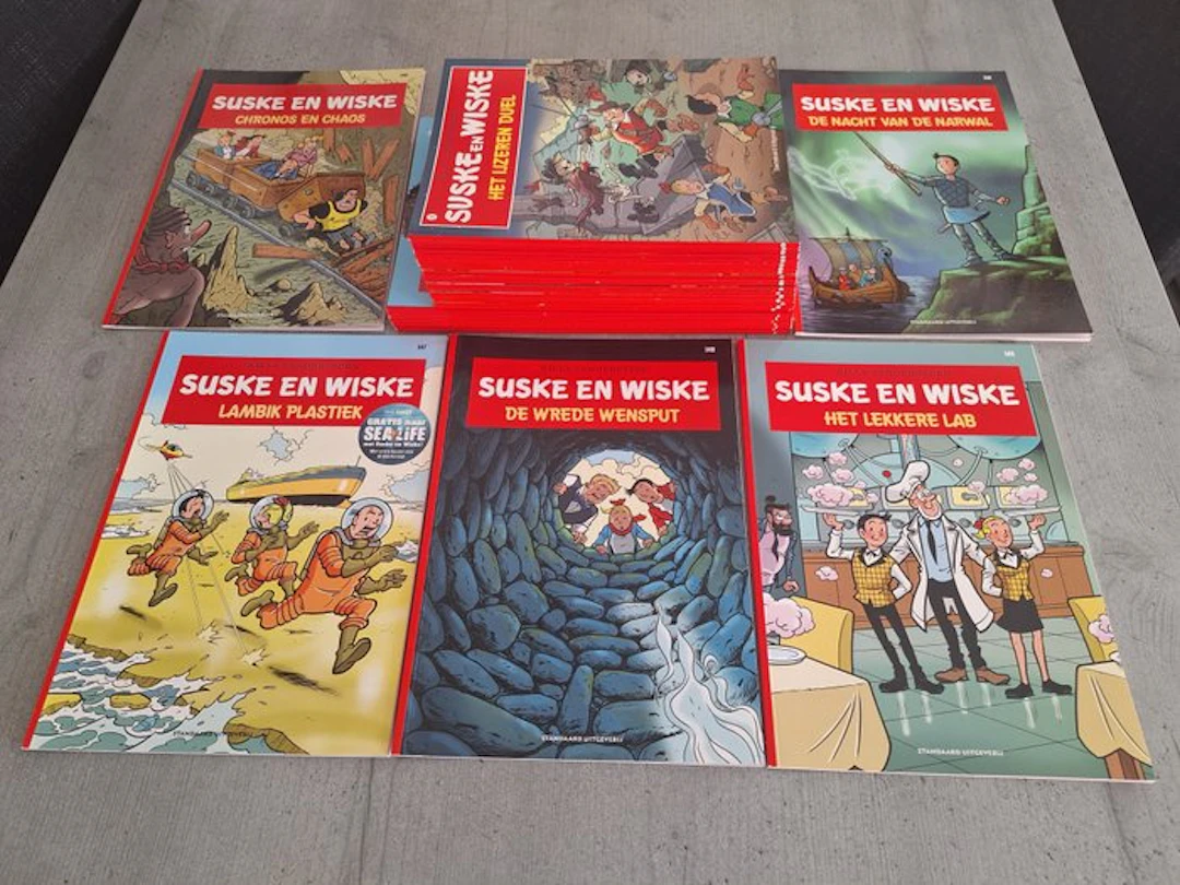 Suske en Wiske 321 t/m 350 - opeenvolgende reeks SC - 30...