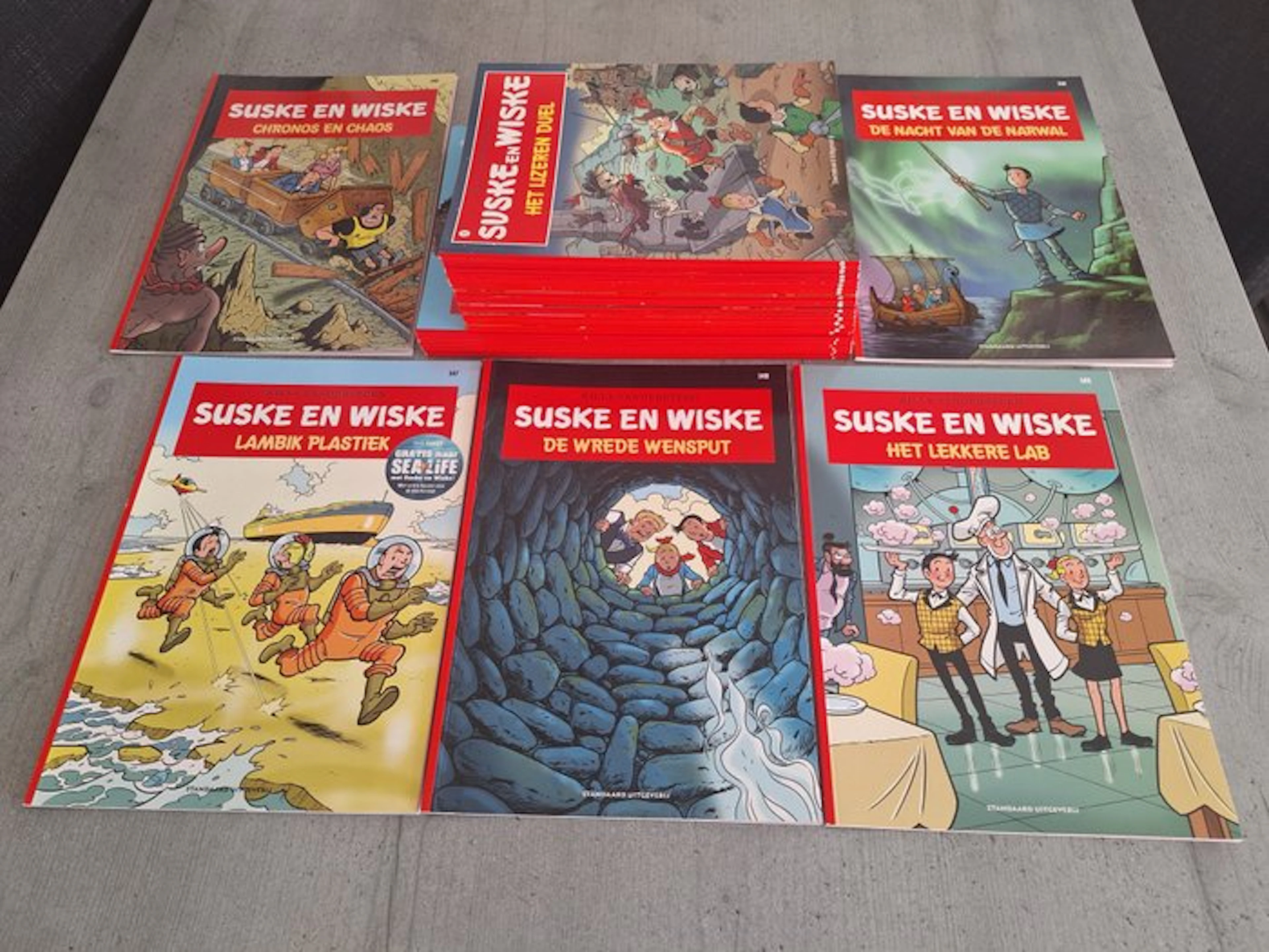 Suske en Wiske 321 t/m 350 - opeenvolgende reeks SC - 30...