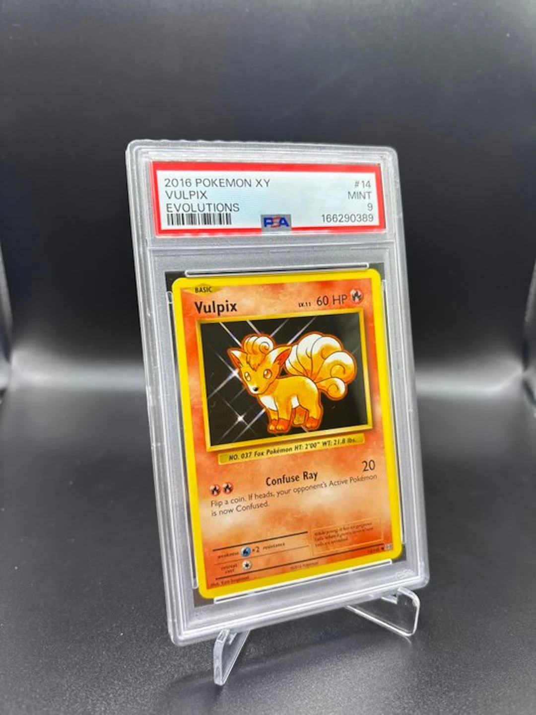 Pokémon - 1 Graded card - Vulpix 14 - PSA 9 - XY - Evolutions