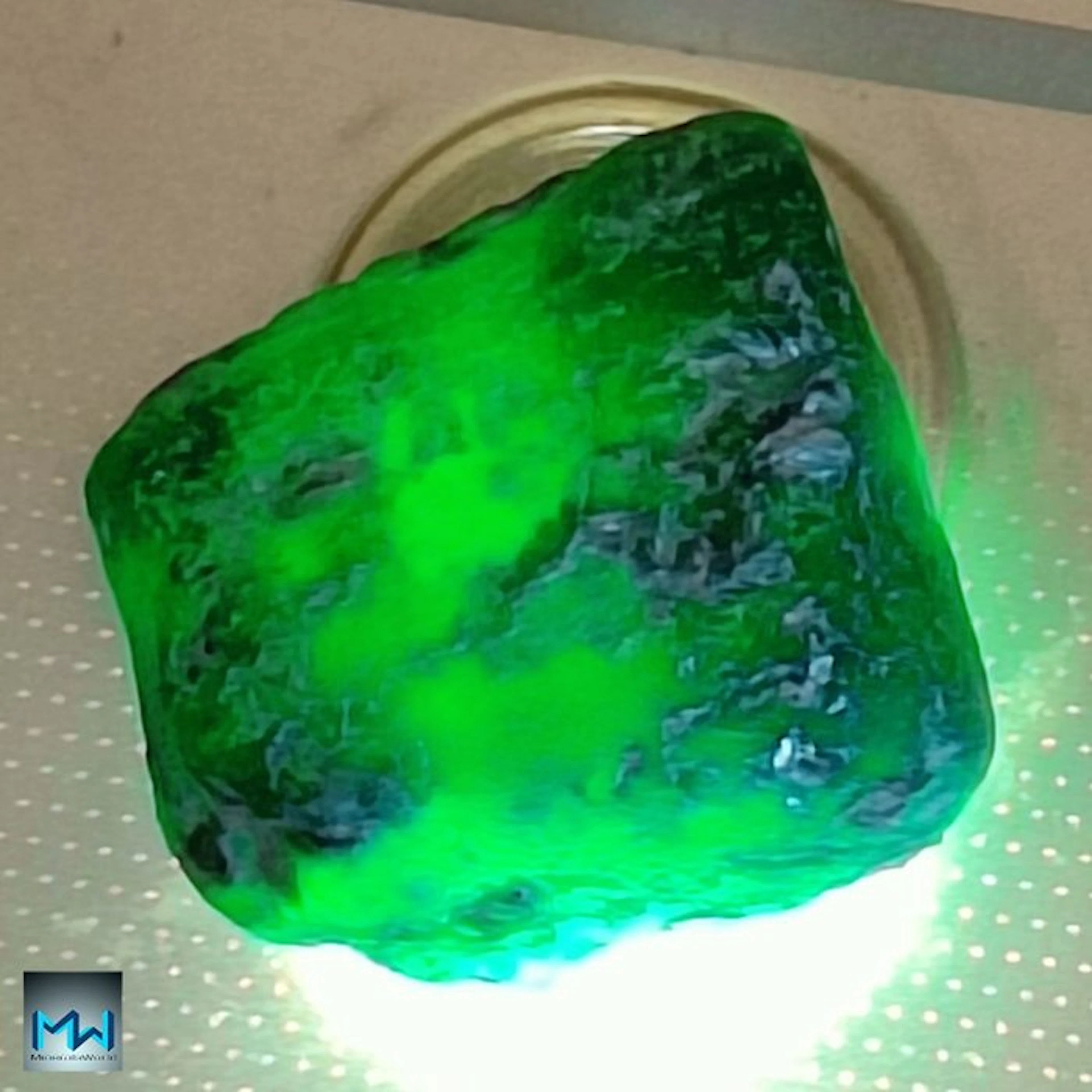 Colombian Emeralds (green variety of beryl) Rough...