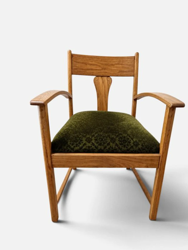 Fauteuil - Oak - the Amsterdam School