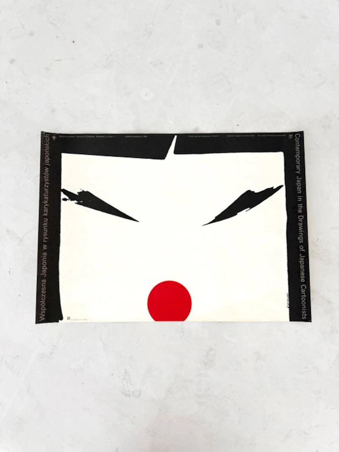 Tadahito Kuseki - Original Tadahito Kuseki Poster, Japan/Warsaw, 1986