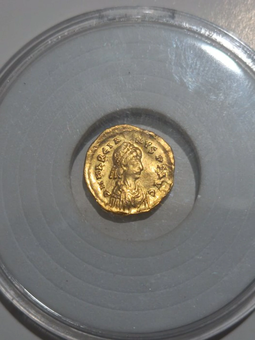 Roman Empire. Marcian (AD 450-457). Tremissis Constantinople