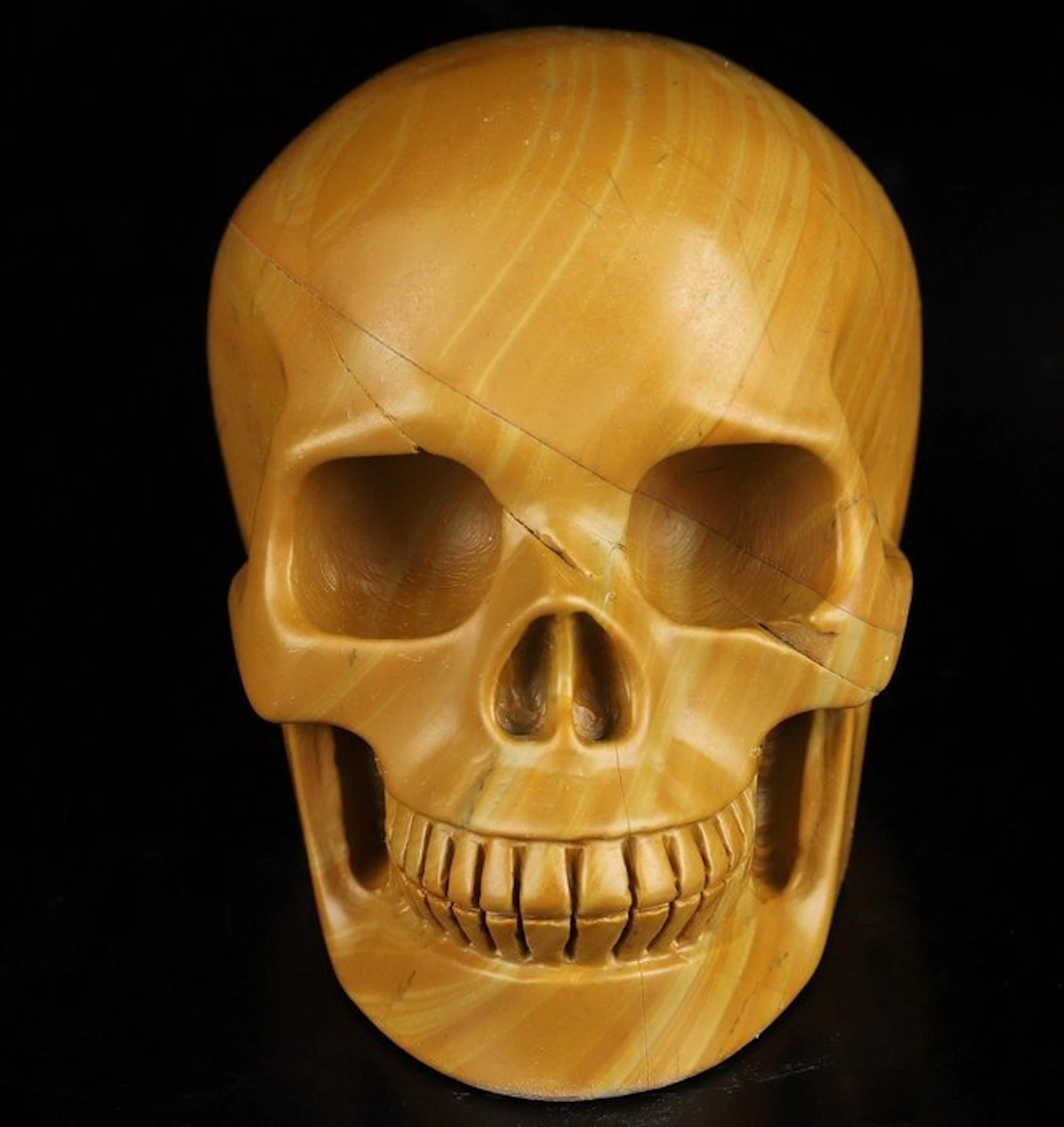 647 g 9.80 x 7.50 cm Picasso Jasper Skull Avant-garde art...