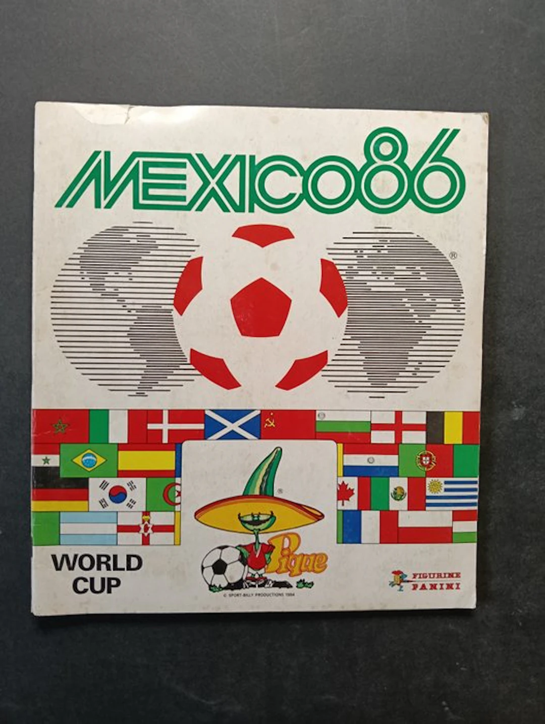 1986 Panini Diego Maradona Album Mexico 86 World Cup...