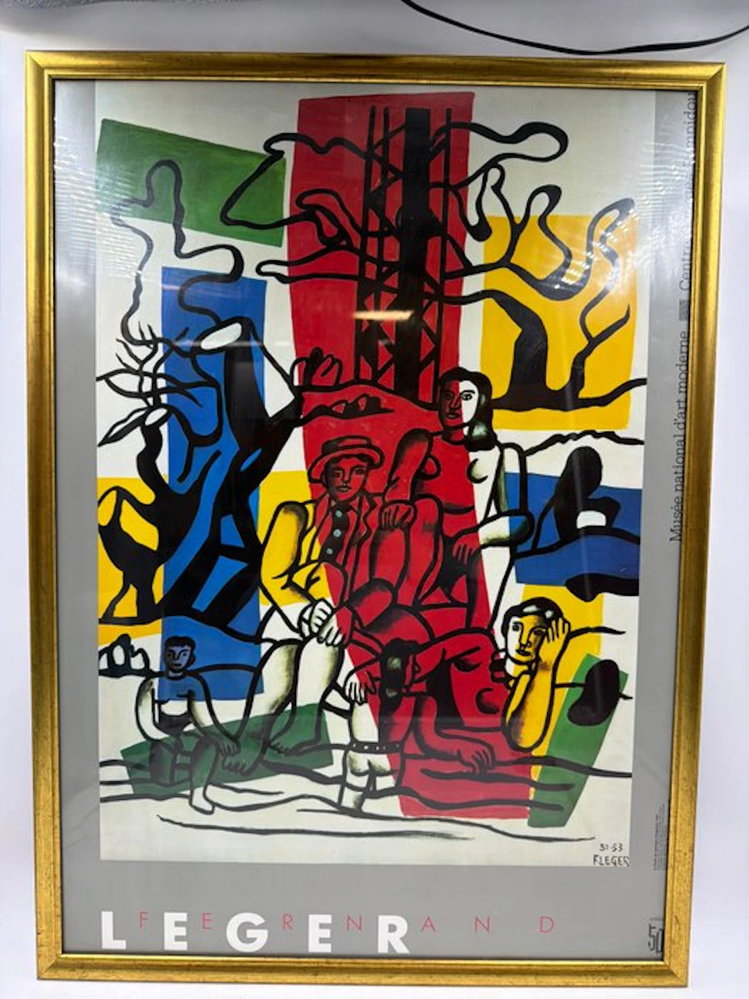 Fernand Leger - Centre Georges Pompidou - La Partie de...