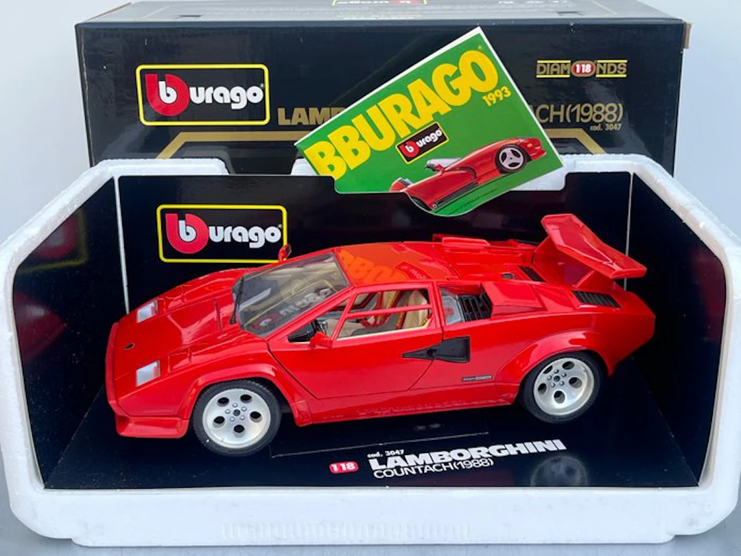Bburago 1:18 - Model sports car - Lamborghini Countach...