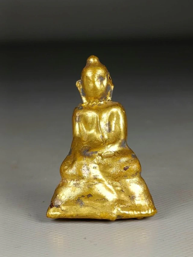 [Art Asiatique / Bouddhisme] Petite statuette / Amulette...