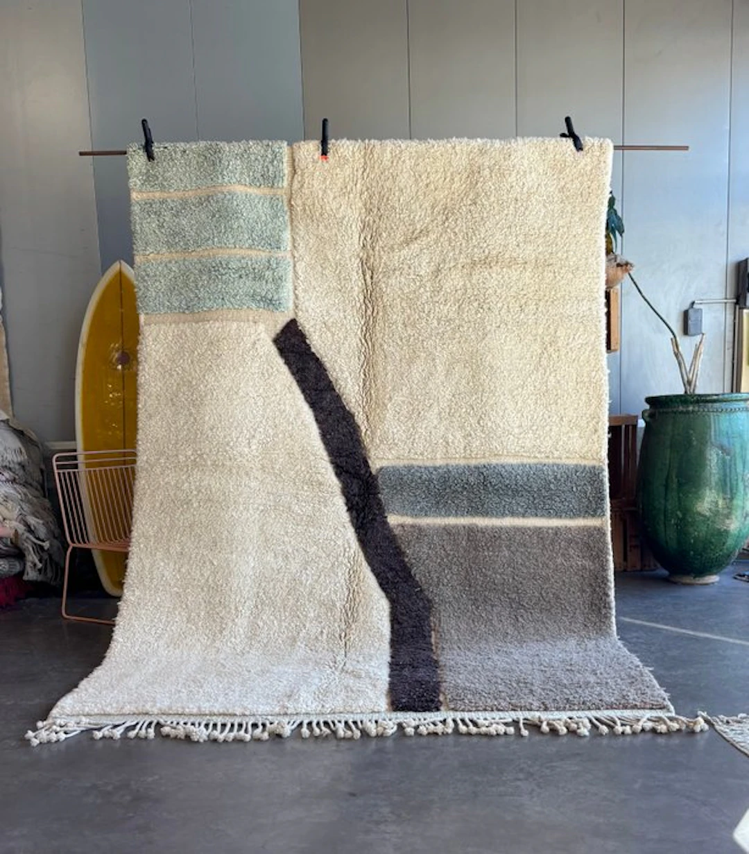 Moroccan Berber Rug – Handwoven Mrirt Wool Carpet