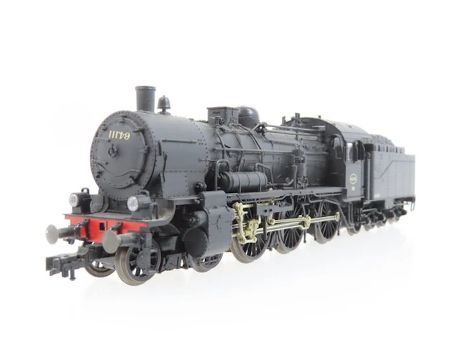 Fleischmann H0 - 4167 - Steam locomotive with tender (1)...