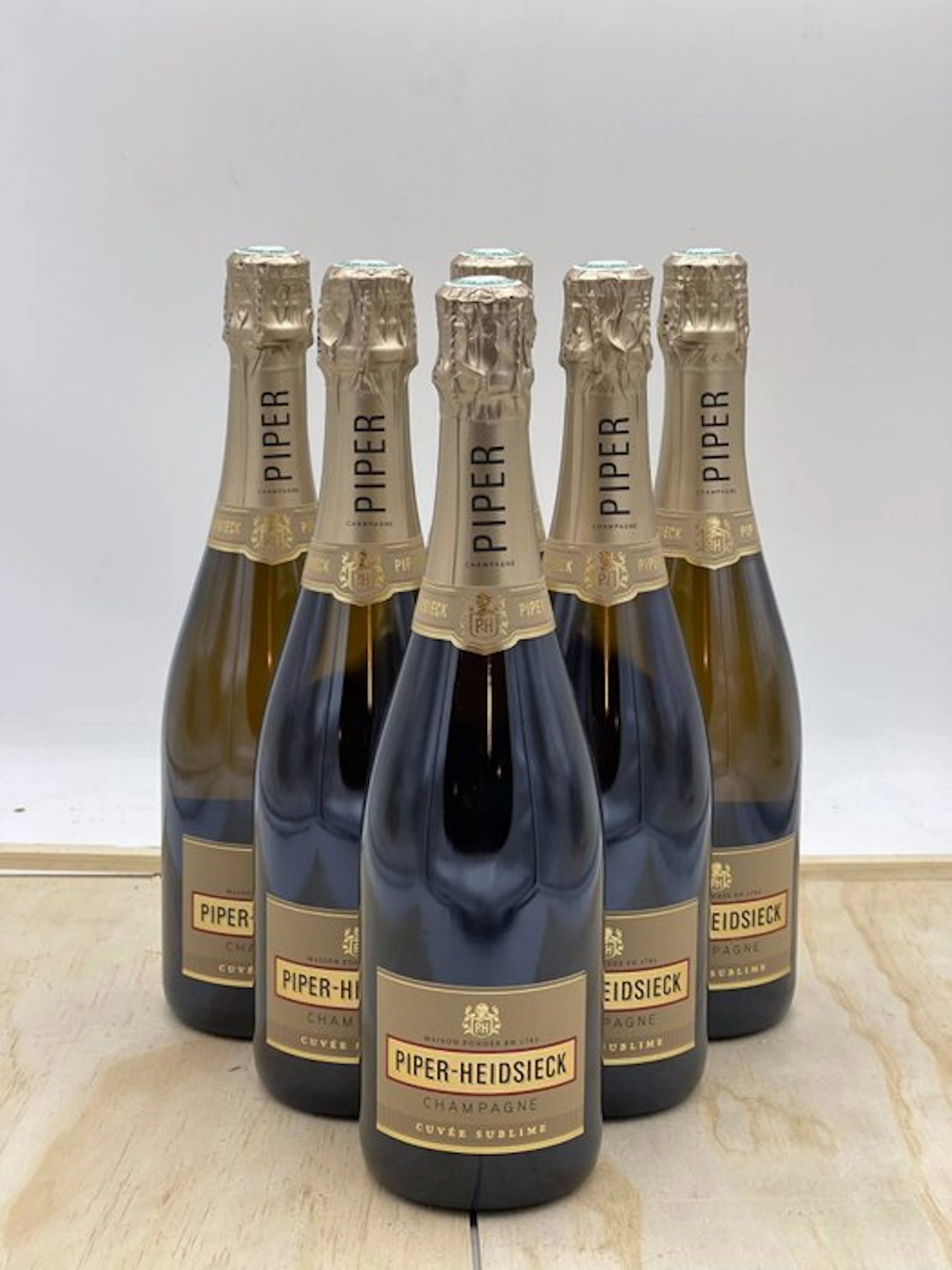 Piper Heidsieck, cuvée sublime - Champagne Demi-Sec - 6 Bottle (0.75L)
