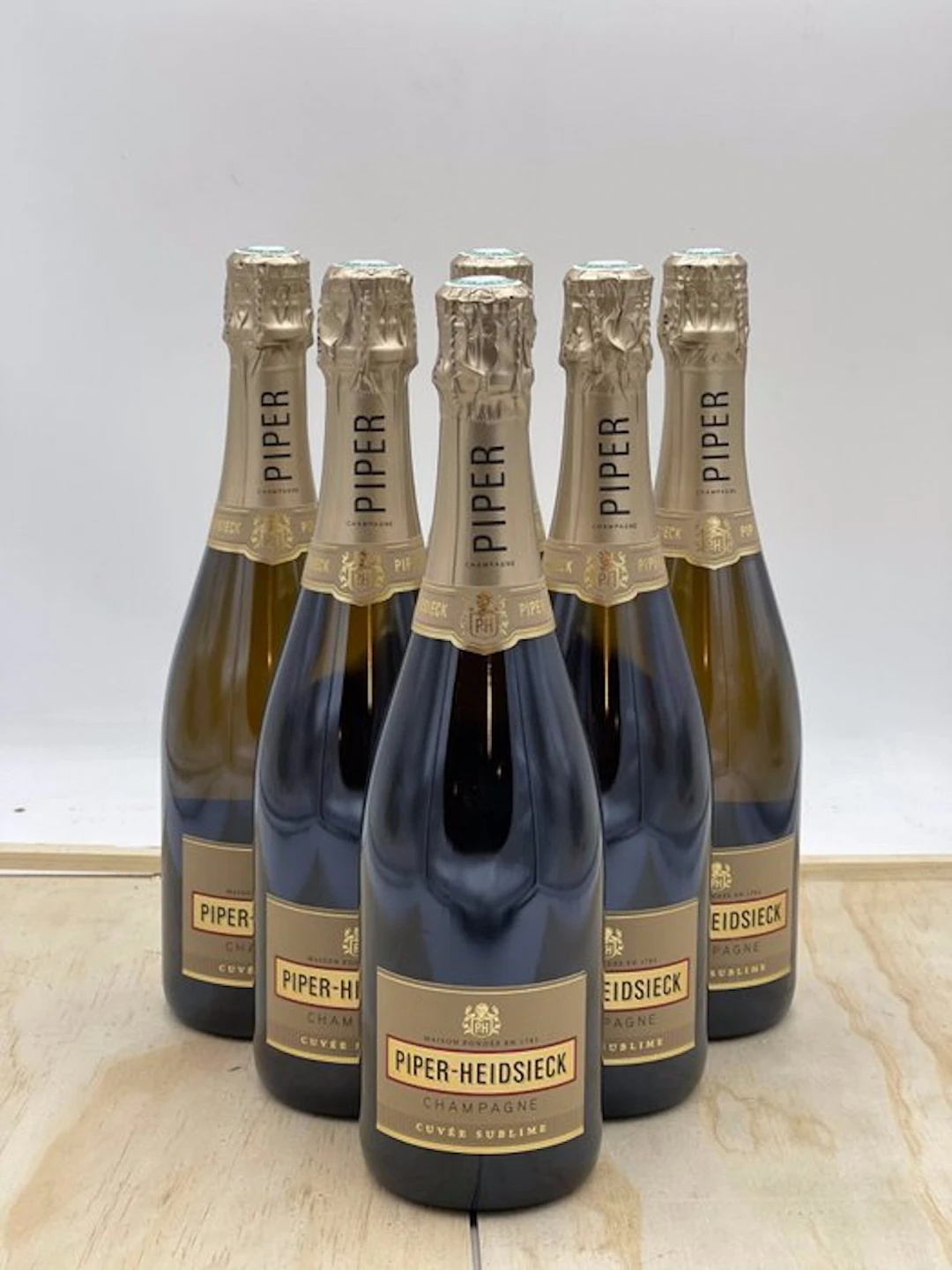 Piper Heidsieck, cuvée sublime - Champagne Demi-Sec - 6 Bottle (0.75L)
