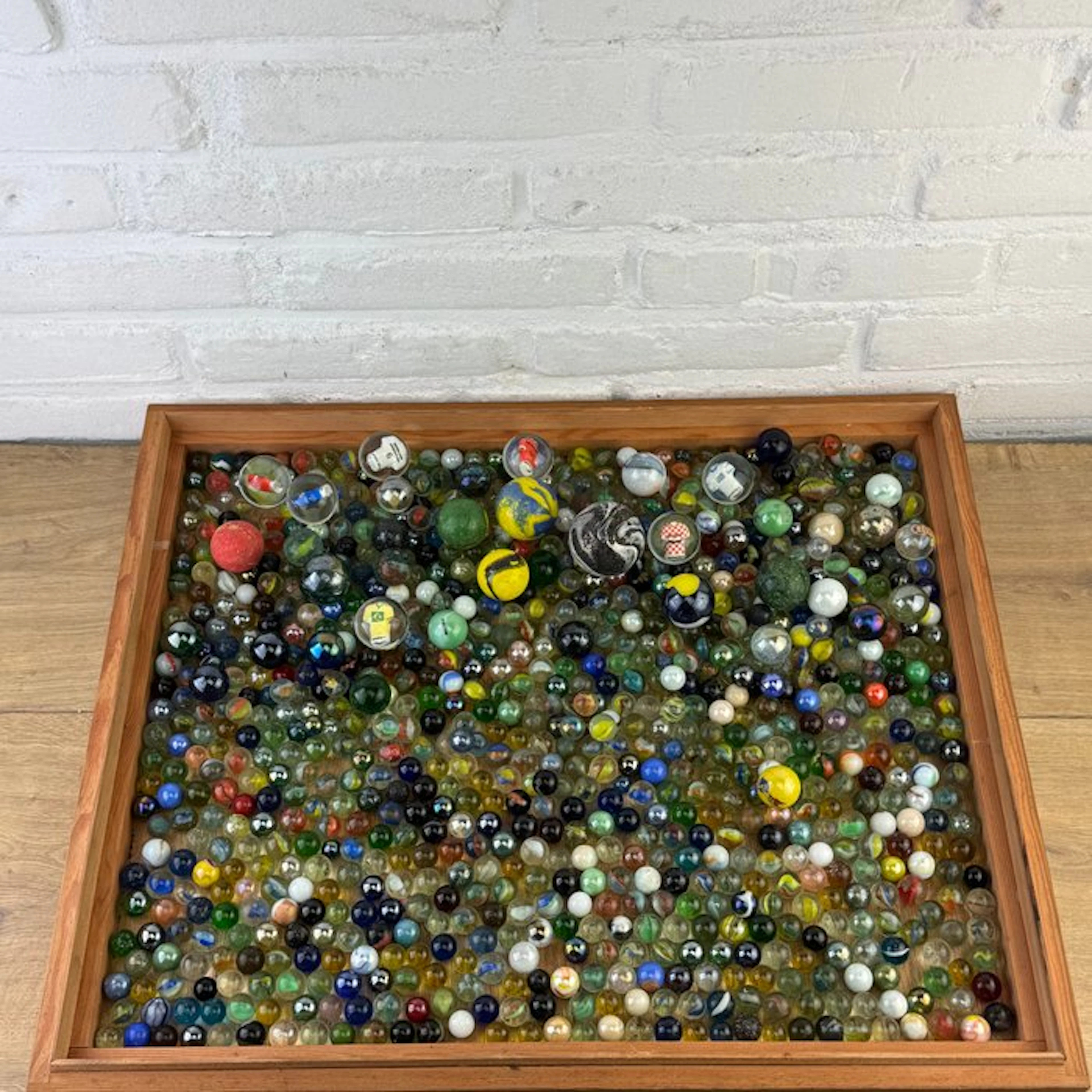 6 KG - Vintage, Antique & Modern US & EU glass Marbles collection