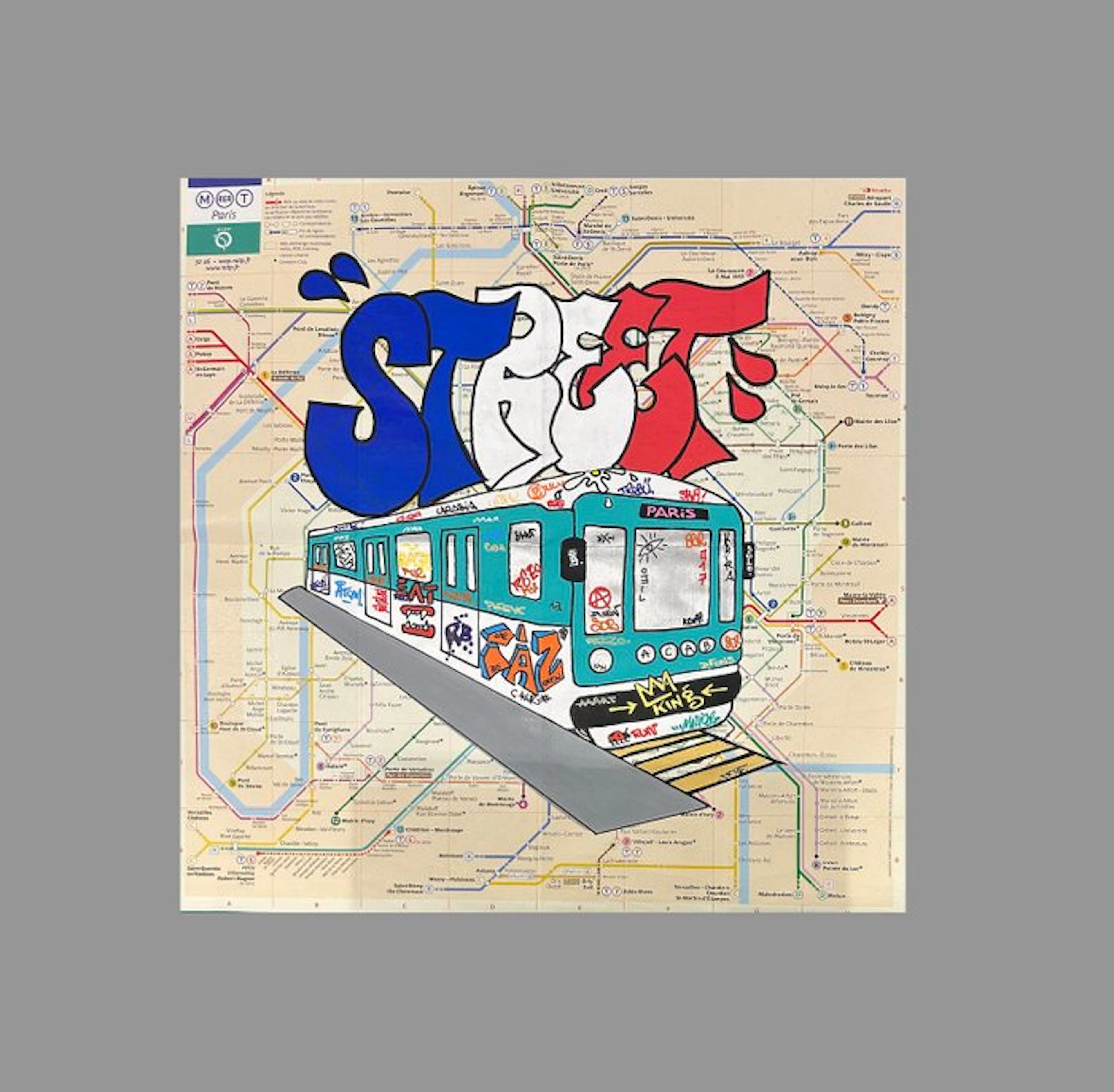 eR.B. - " Street Art Métro Paris "