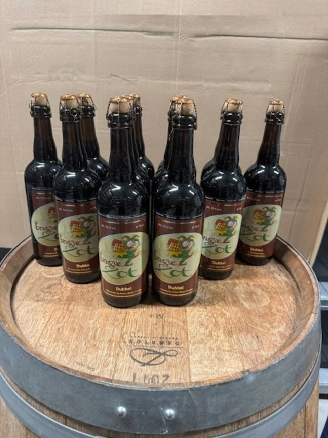 De Halve Maan - Brugse Zot Dubbel - 75cl - 12 bottles