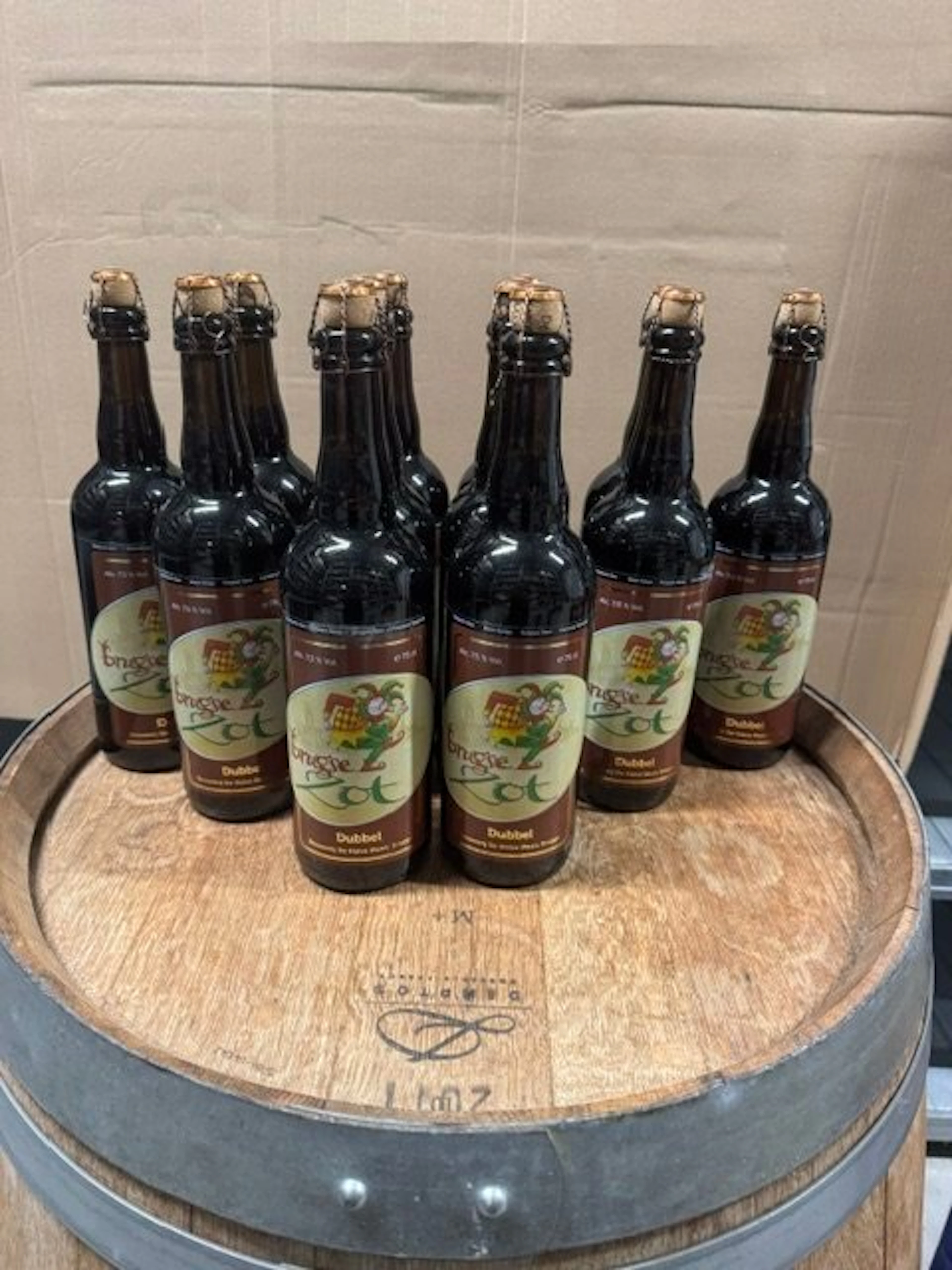 De Halve Maan - Brugse Zot Dubbel - 75cl - 12 bottles