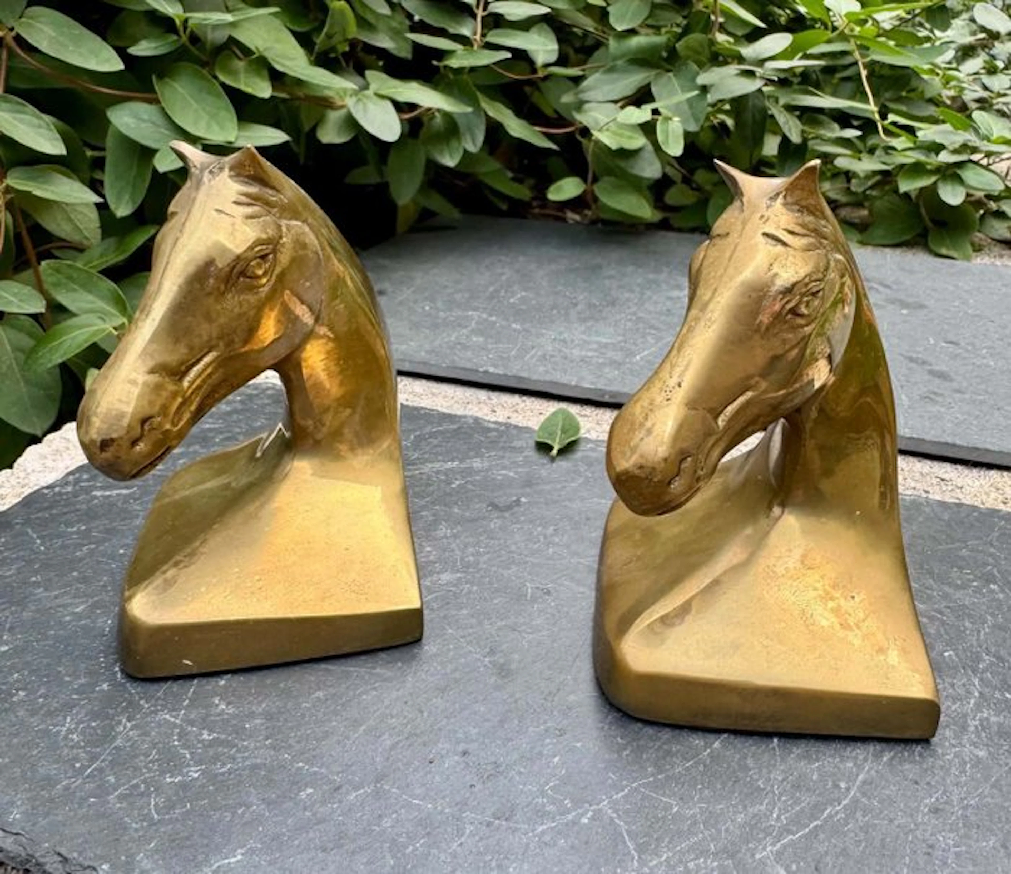 Bookends (2) - Brass