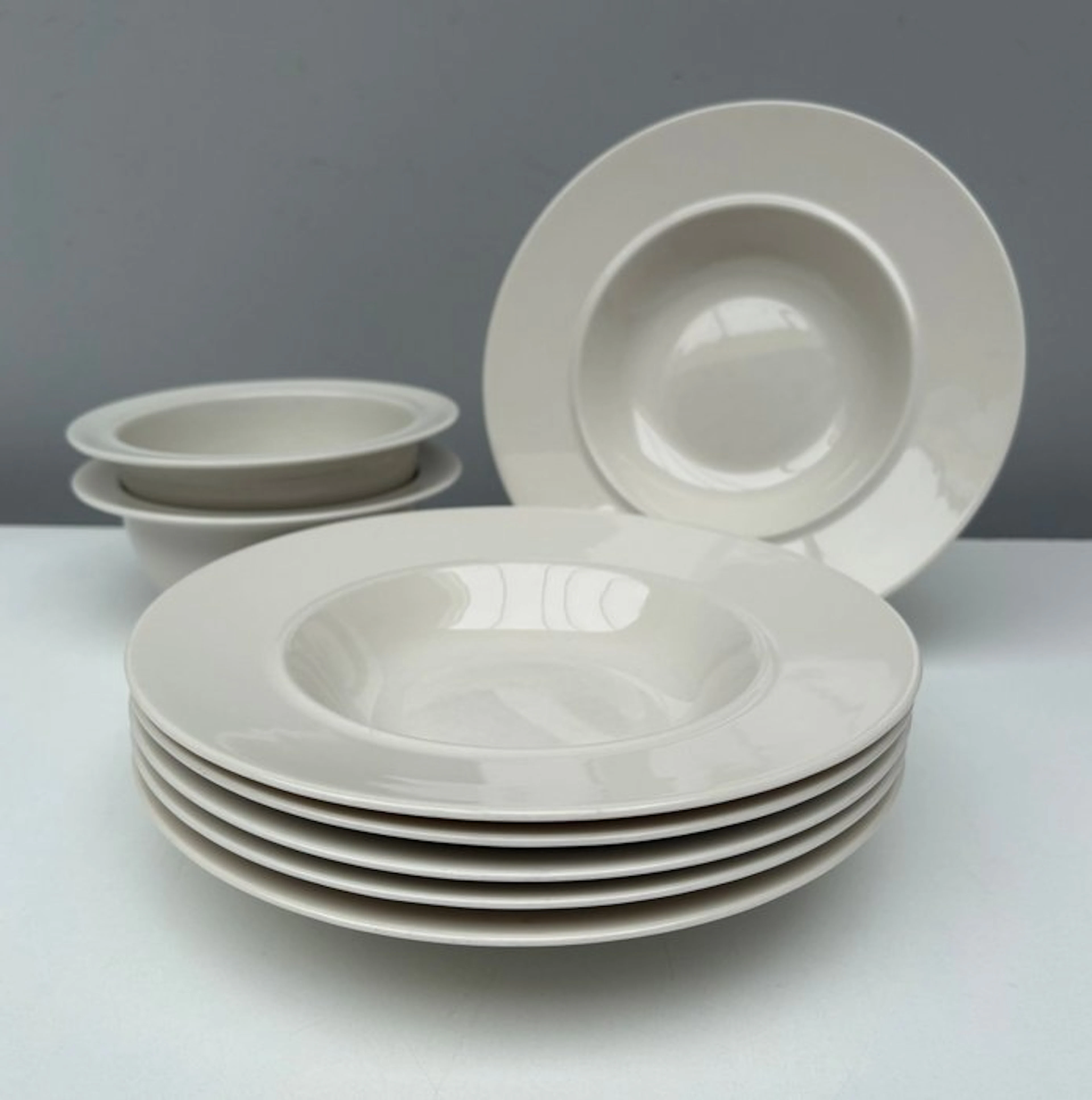 Alessi - Ettore Sottsass - Dinner set (8) - La Bella Tavola - Porcelain