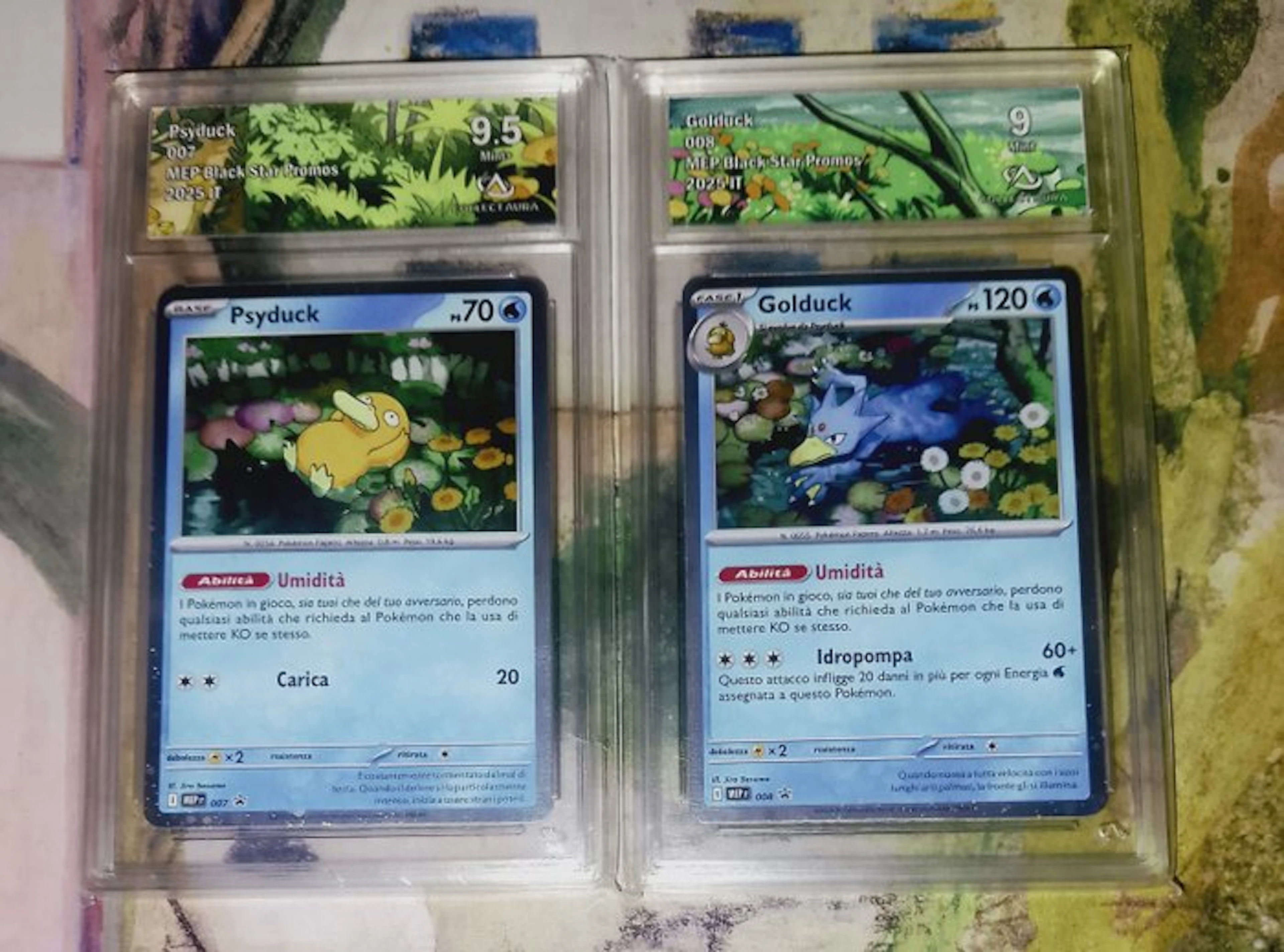 Pokémon - 2 Graded card - Psyduck