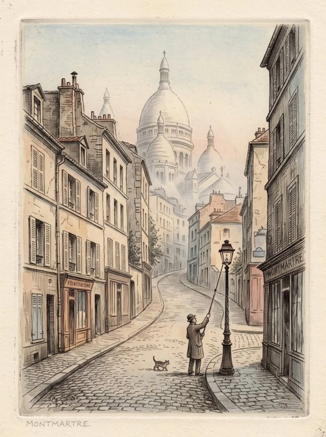 Henshin - Montmartre at Dawn