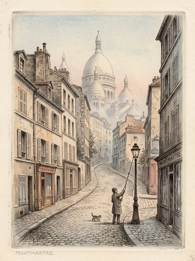 Henshin - Montmartre at Dawn