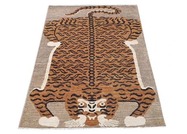 Designer Carpet - New - Tiger - Rug - 181 cm - 116 cm
