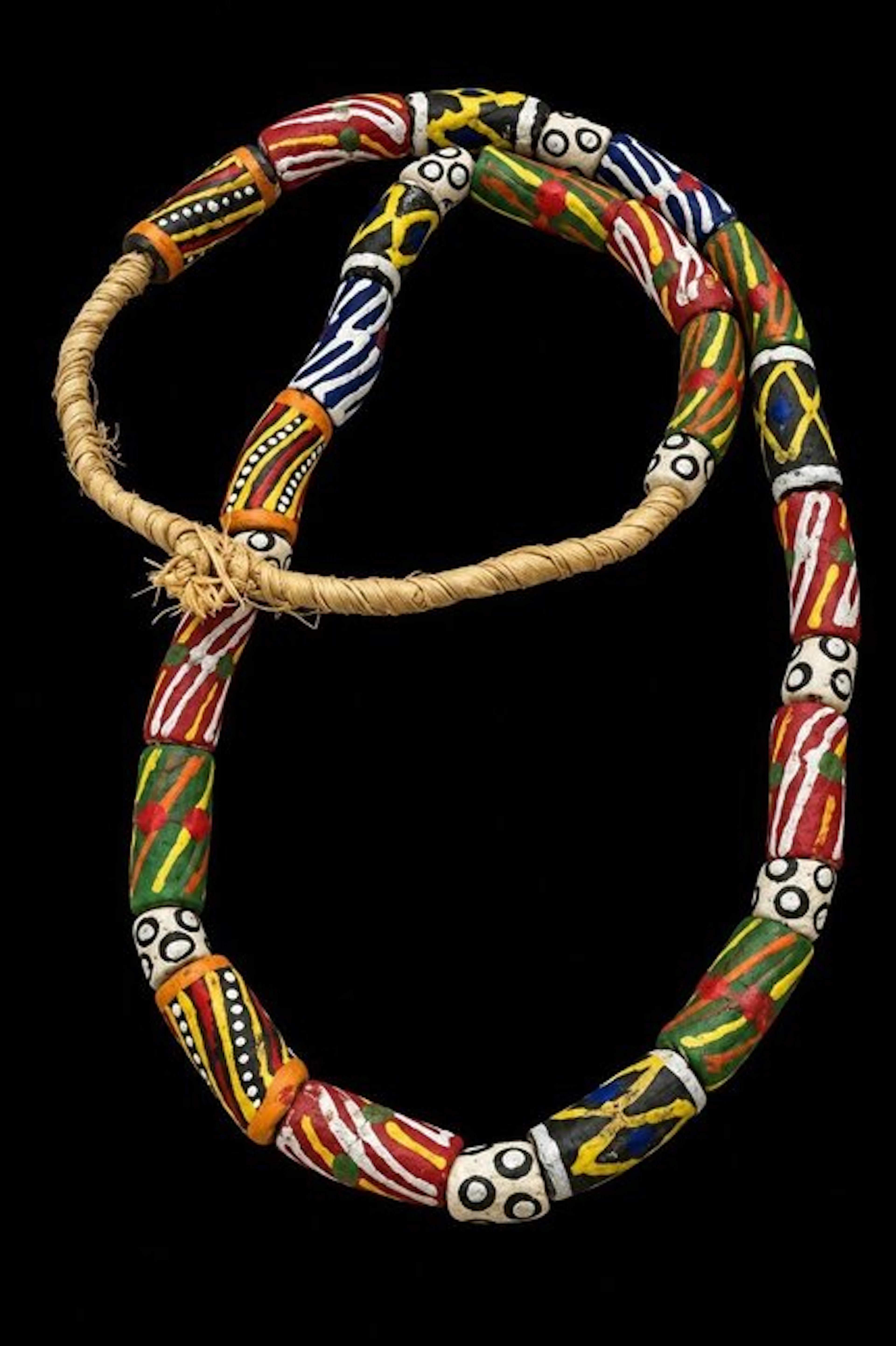 Mali Millefiori Crystal Bead Necklace - Necklace - Necklace