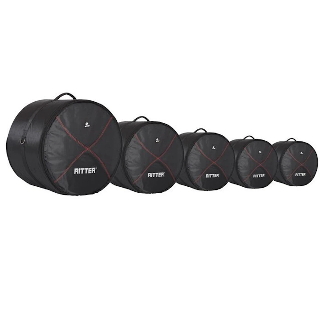 RITTER - Dp2-06/brd - Case Borse Batteria Nero/rosso...