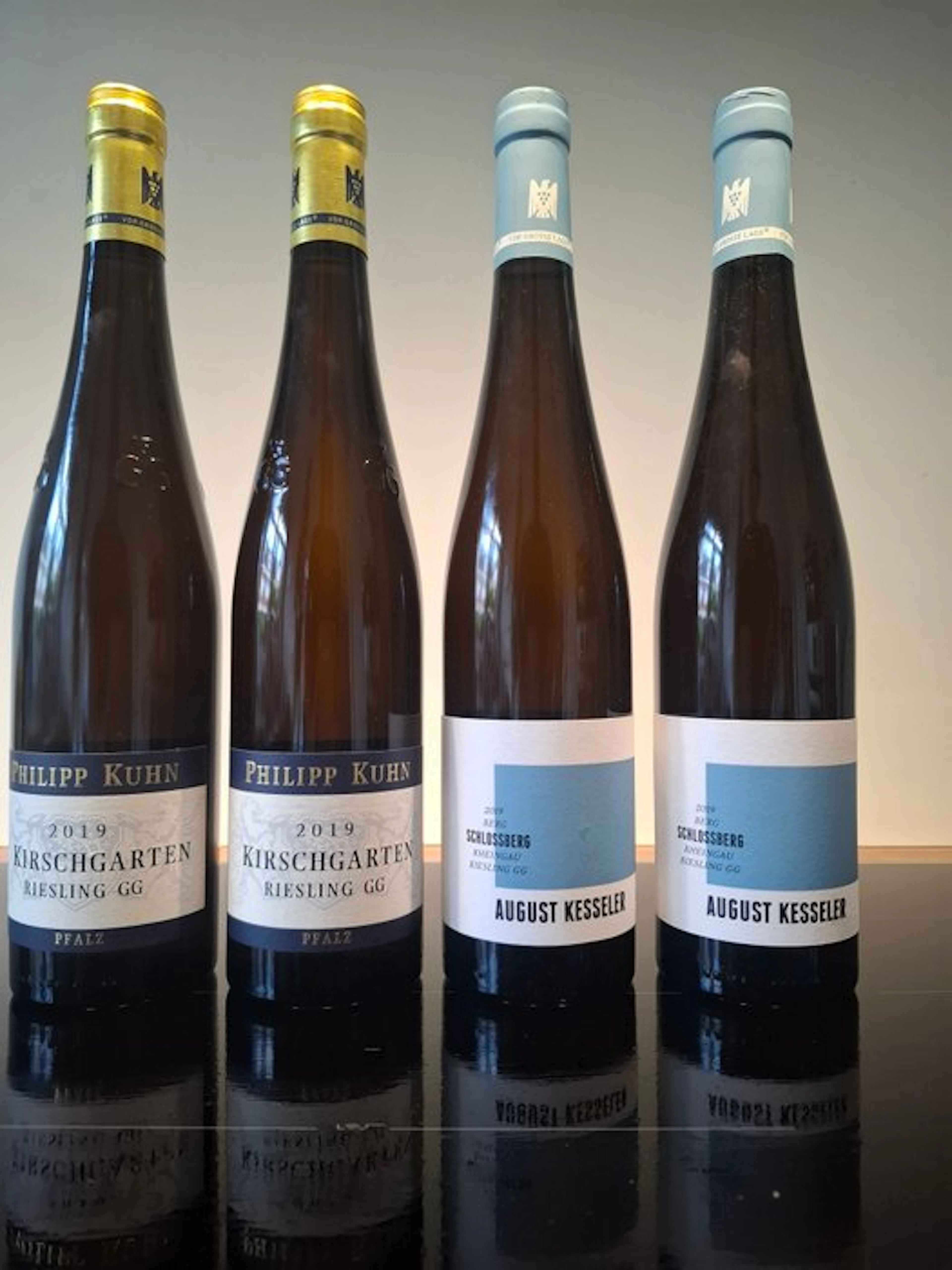 2019 Philipp Kuhn Kirschgarten x2 & August Kesseler Schlossberg - Pfalz