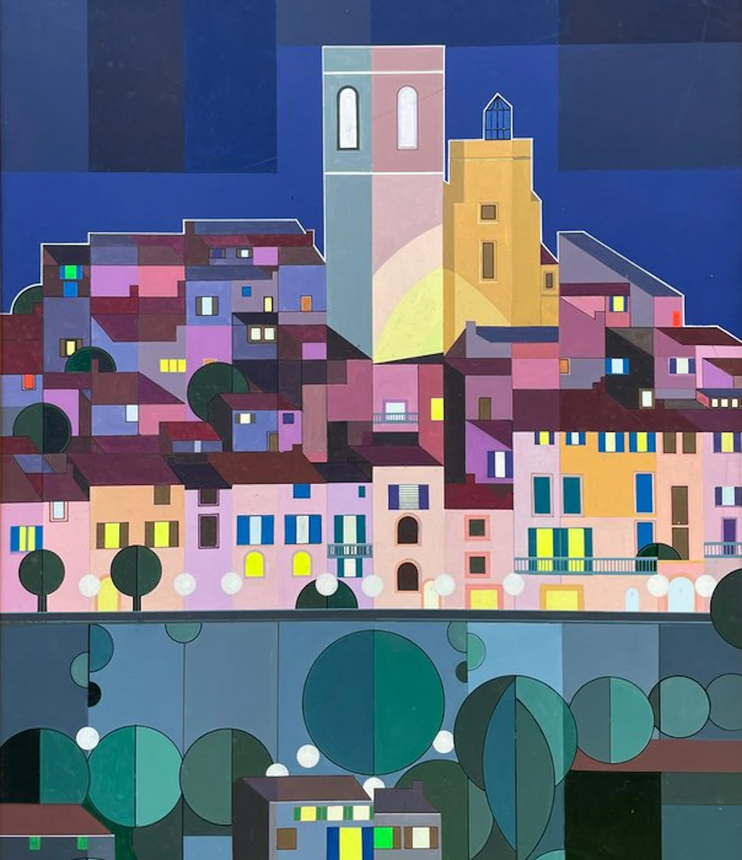 Maxime Dufour (1928-2016) - Nocturne - Ville de Provence...