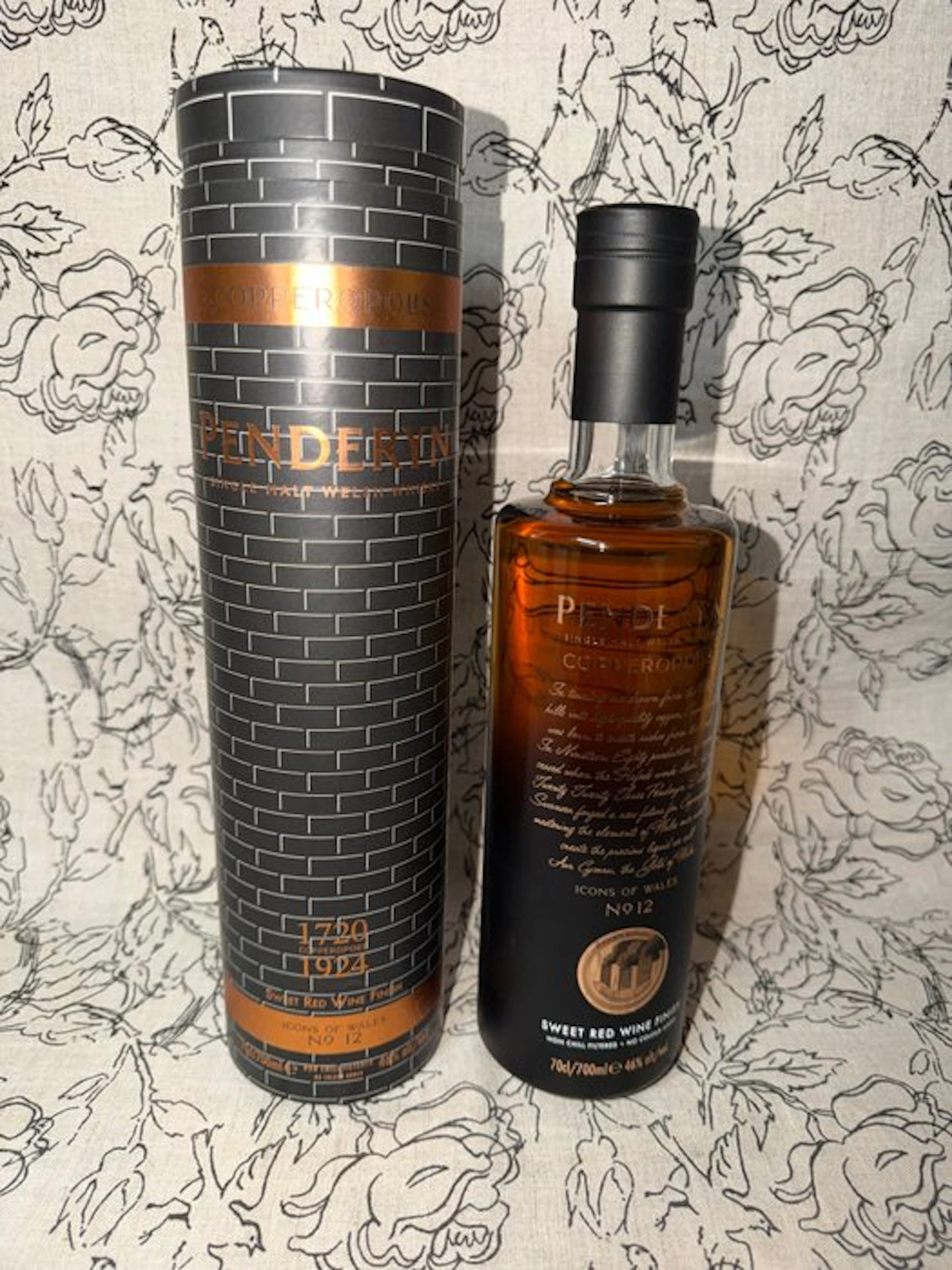 Penderyn - Copperopolis - Icons of Wales No. 12 - Sweet Red Wine Finish - 700ml
