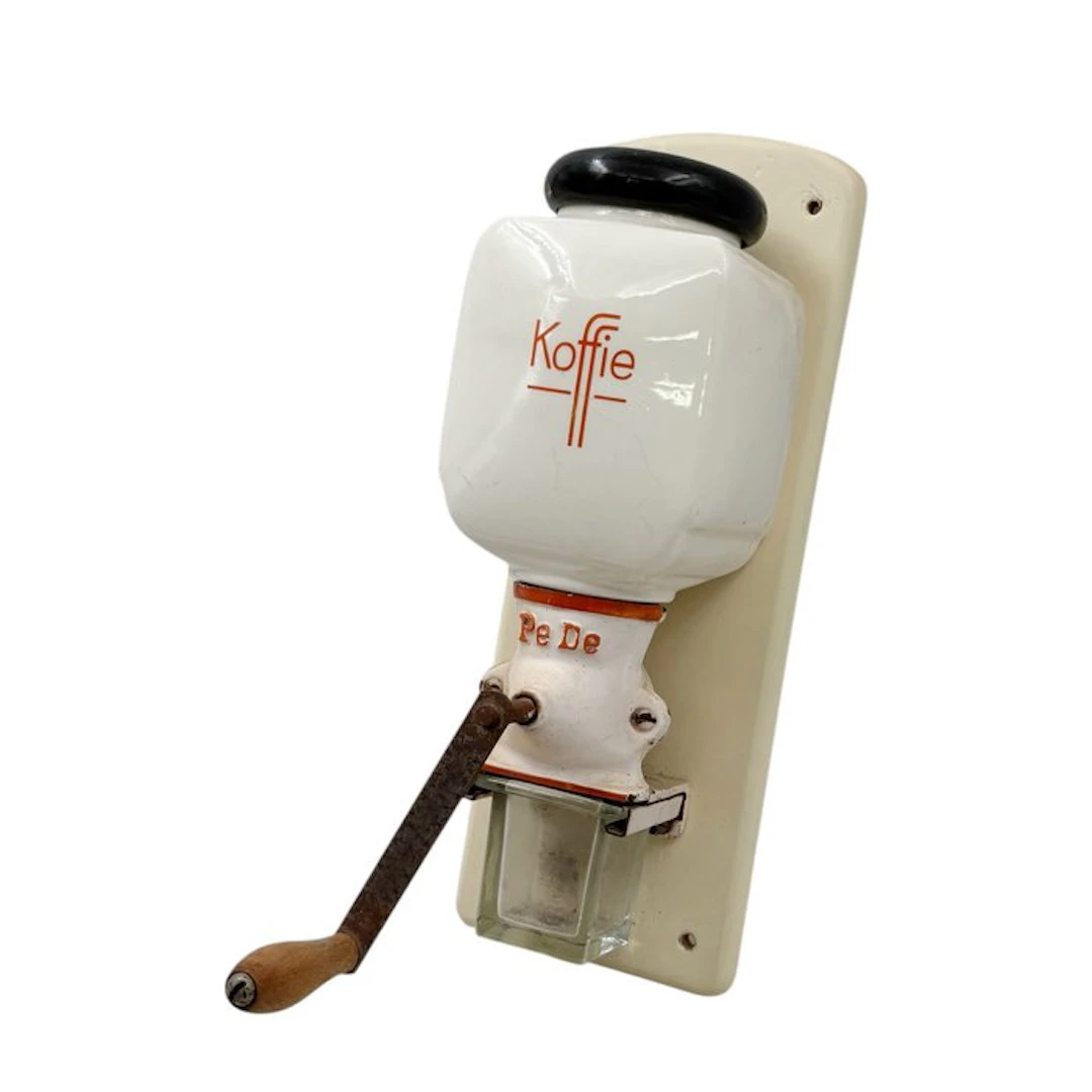 Pe-De - Coffee grinder - Wood, Metal, Glass, Earthenware - Wand coffee grinder