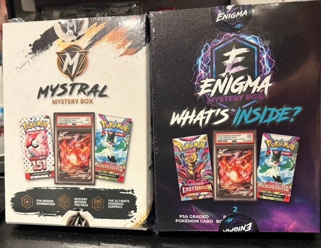 Pokémon - 2 Mystery box - Enigma Mysterybox & Mystral Mysterybox - Various sets
