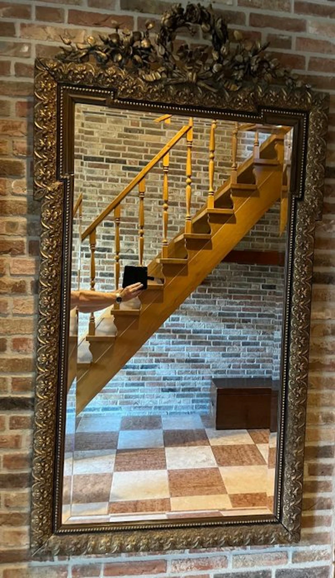 Mirror - Wood - Antique mirror