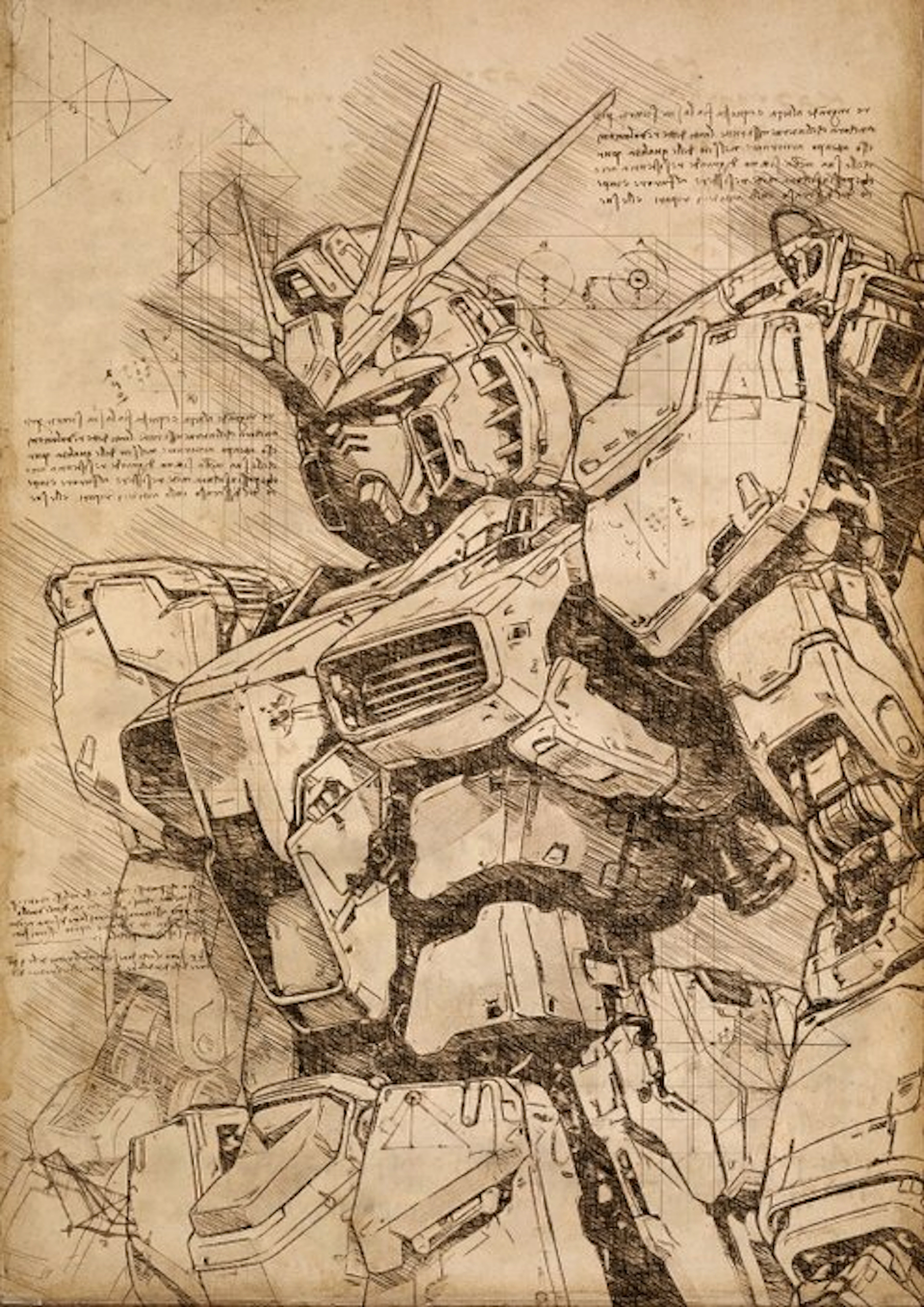 Boriani - Gundam - Da Vinci Series - limited edition 10/25