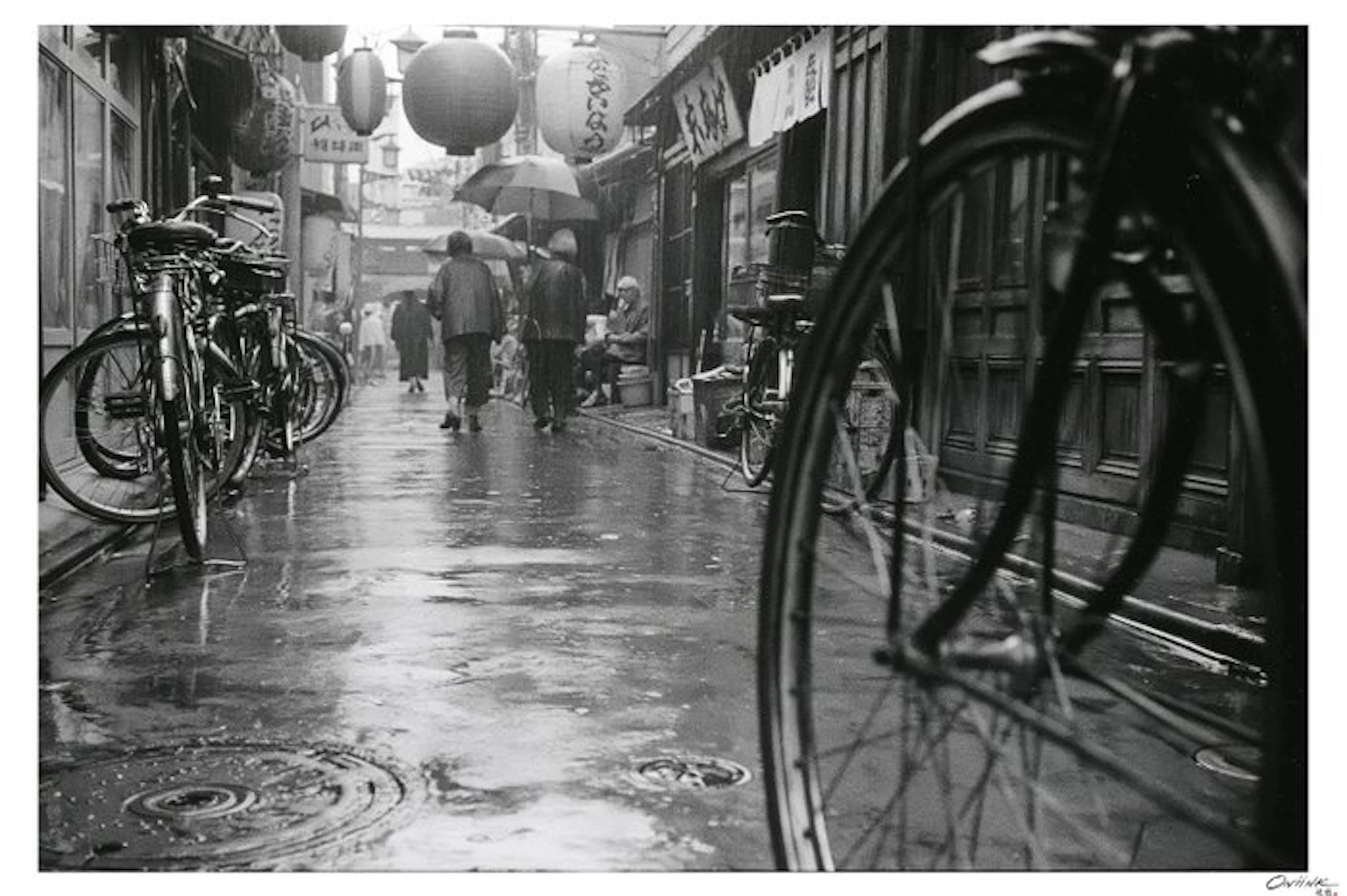 ONIINK — Photo - Rain Alley, Asakusa - ( Limited Edition )