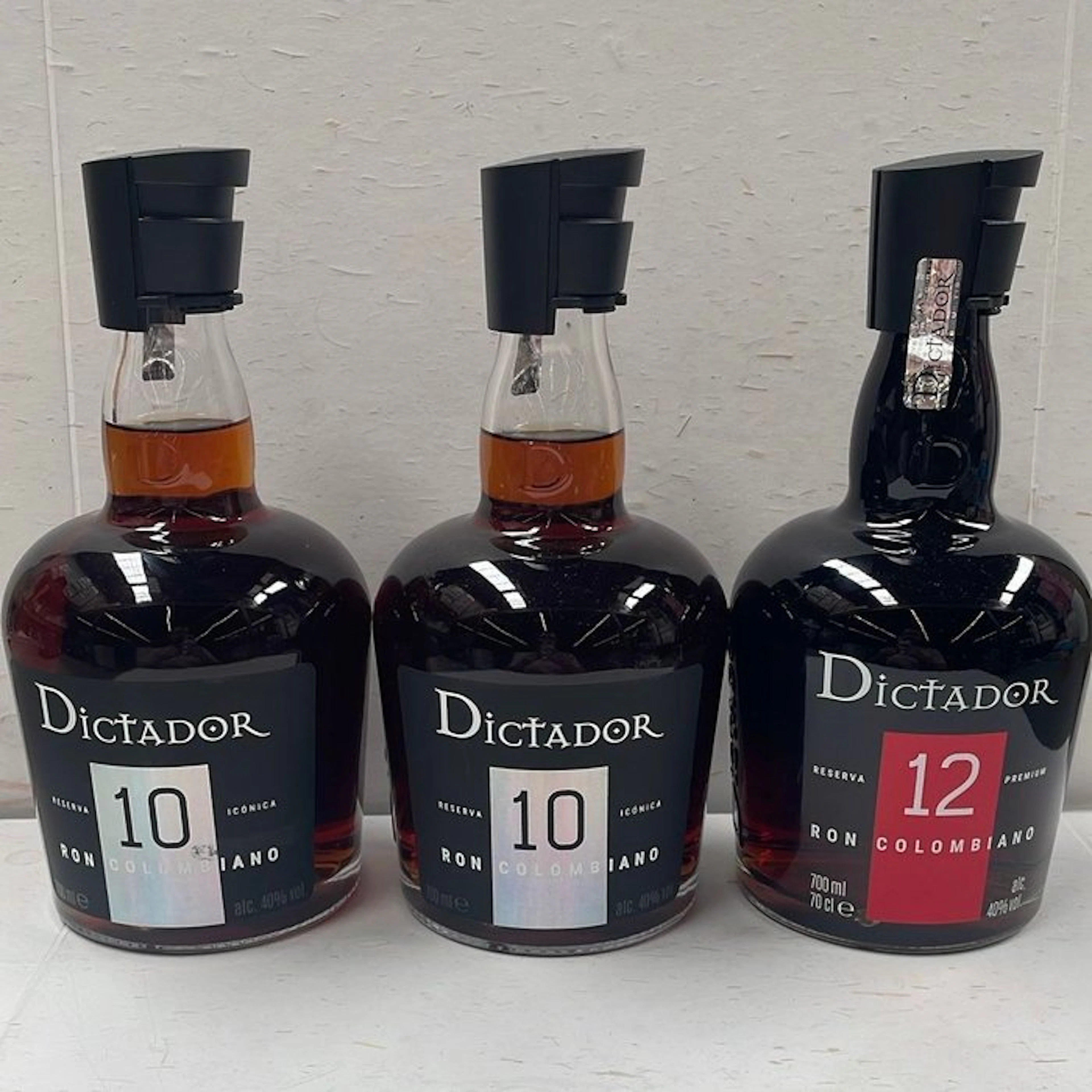 Dictador - Reserva 10 + 12 - 70cl - 3 bottles