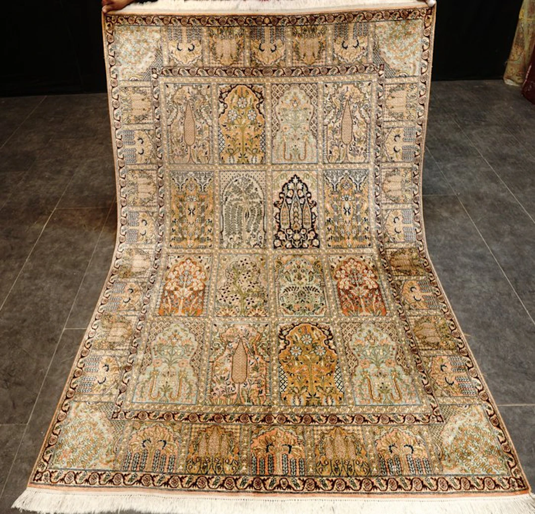 Cashmere Silk - Carpet - 225 cm - 153 cm - silk carpet