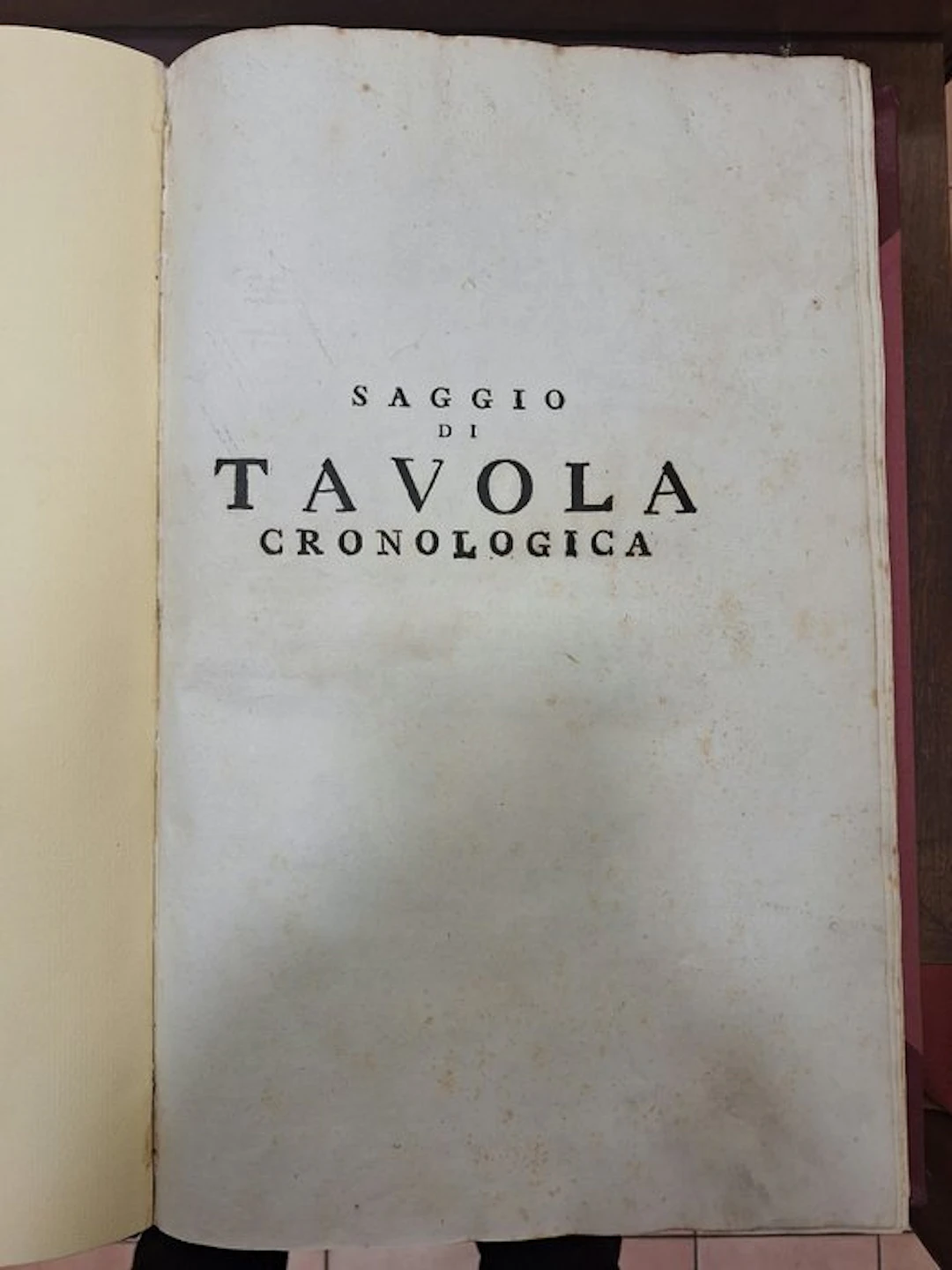Trojano Spinelli Duca d'Aquaro - Saggio di Tavola...