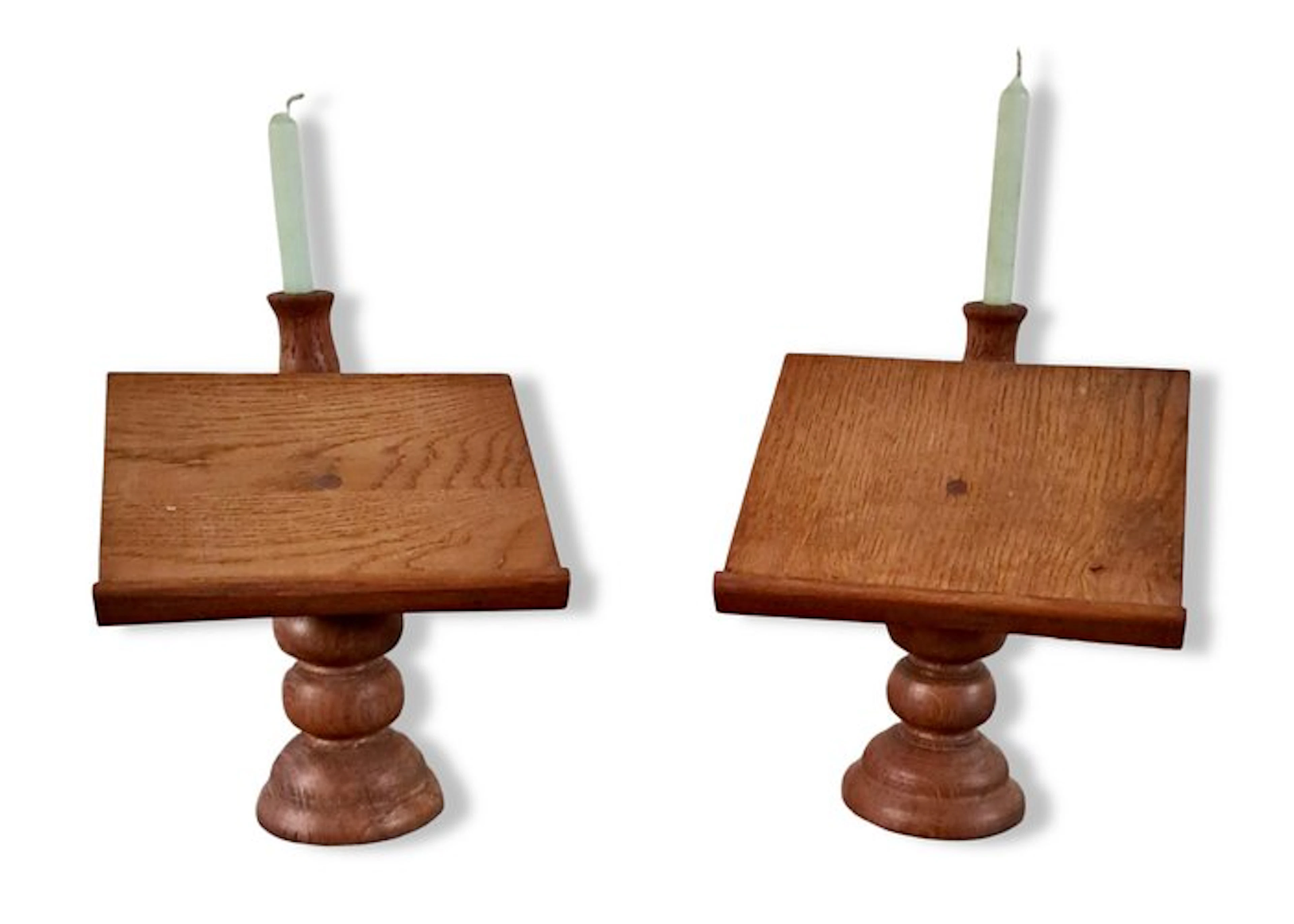 Stand (2) - Oak - Tabletop Bible holders